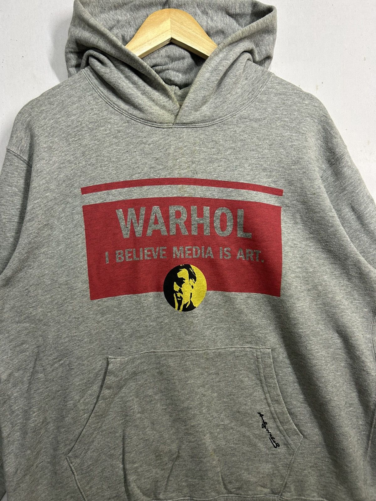 Andy Warhol × Uniqlo Vintage Andy Warhol Art Hoodie Size US XL / EU 56 / 4 - 2 Thumbnail
