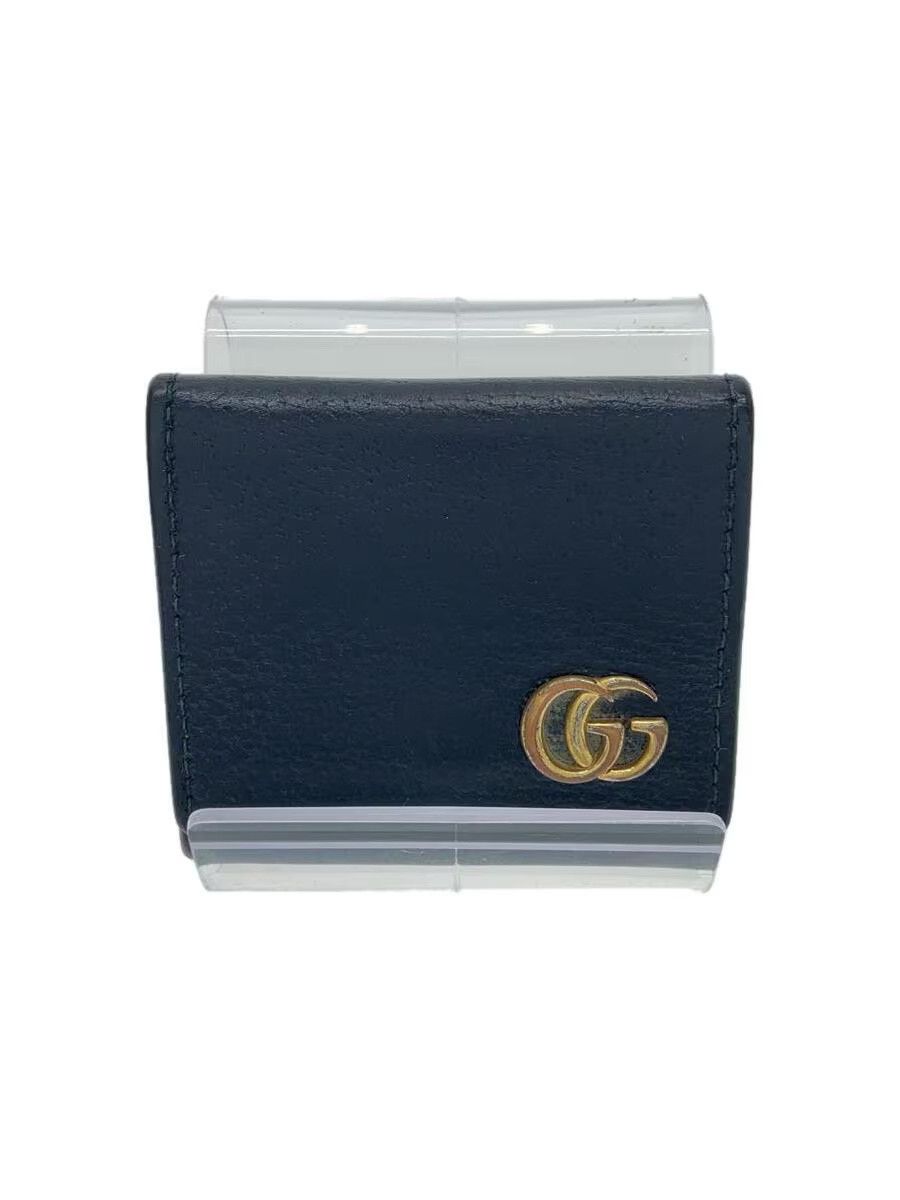 Gucci Gucci Leather Coin Case Black Size ONE SIZE - 1 Thumbnail