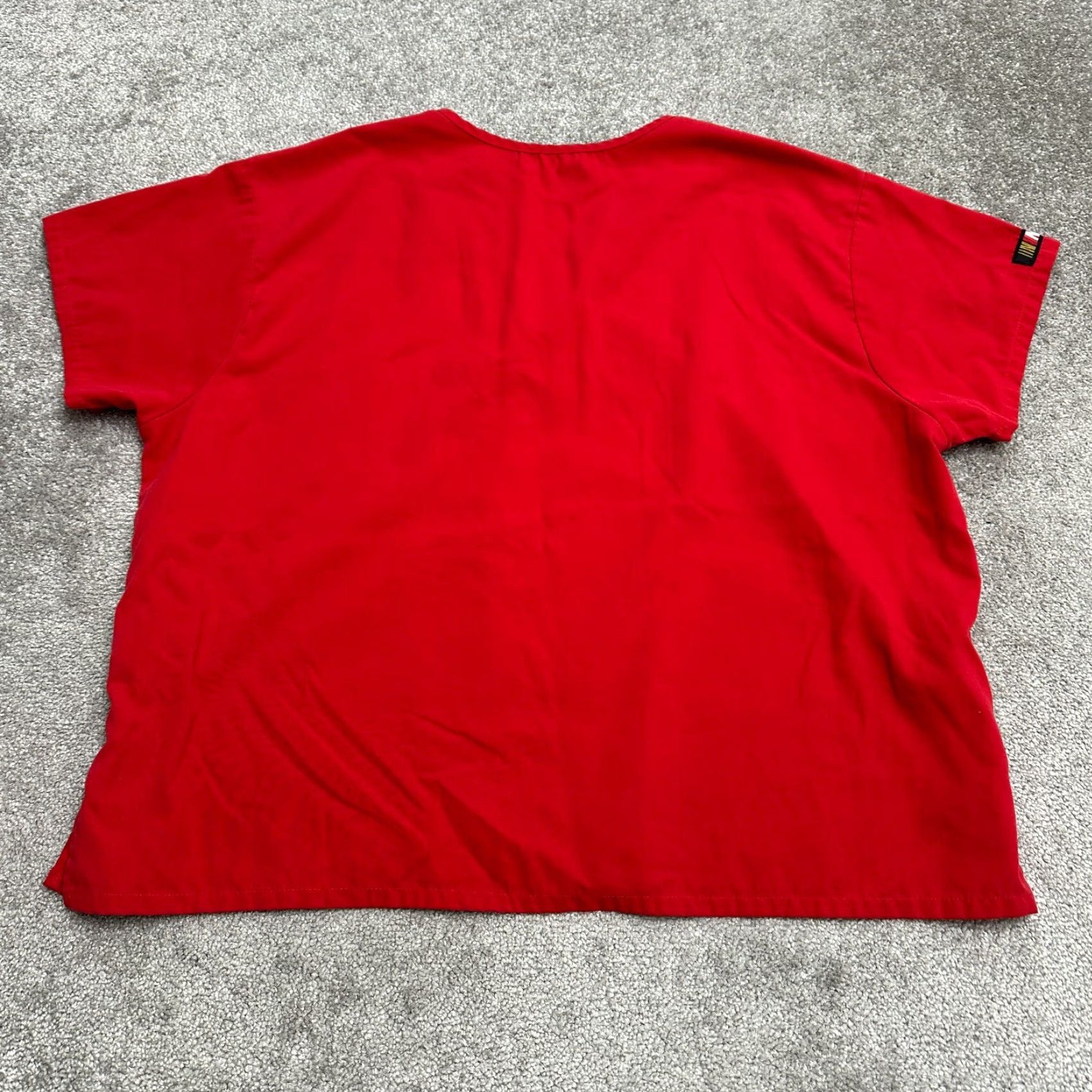 NASCAR VINTAGE Nascar T-Shirt Mens 3XL Red V-Neck Short Sleeve Car Sports Shirt Size US XXL / EU 58 / 5 - 2 Thumbnail