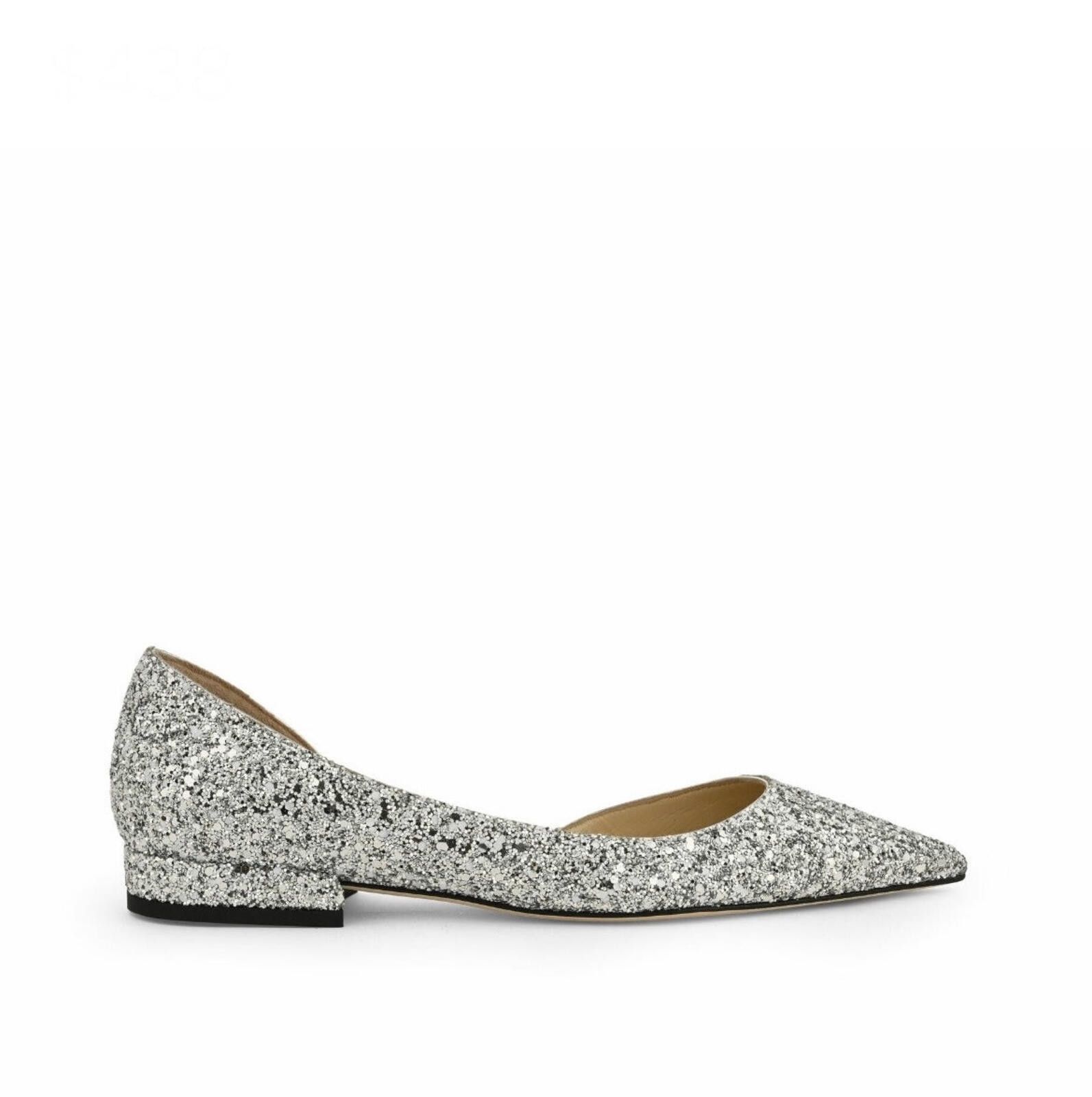 Jimmy Choo Jimmy Choo Lilith Flat Pump Size US 7.5 / IT 37.5 - 1 Thumbnail