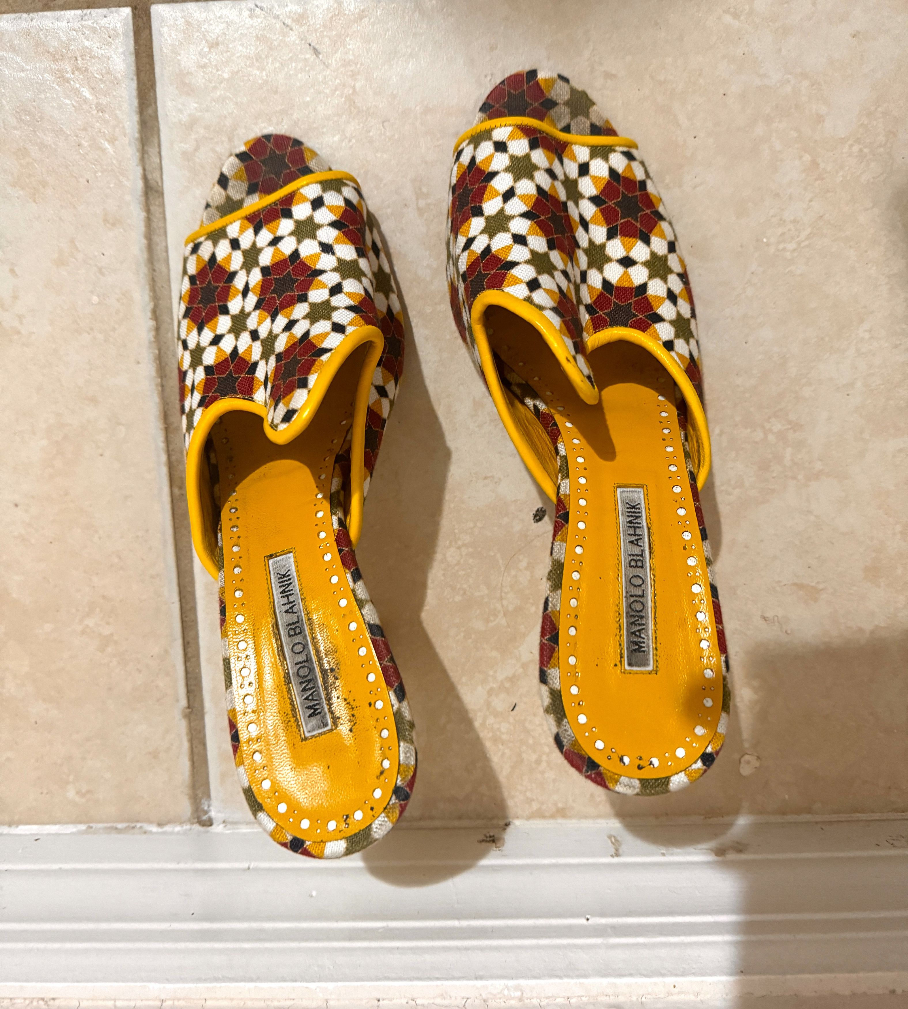 Manolo Blahnik Manolo Blahnik mules Size US 10 / IT 40 - 1 Thumbnail