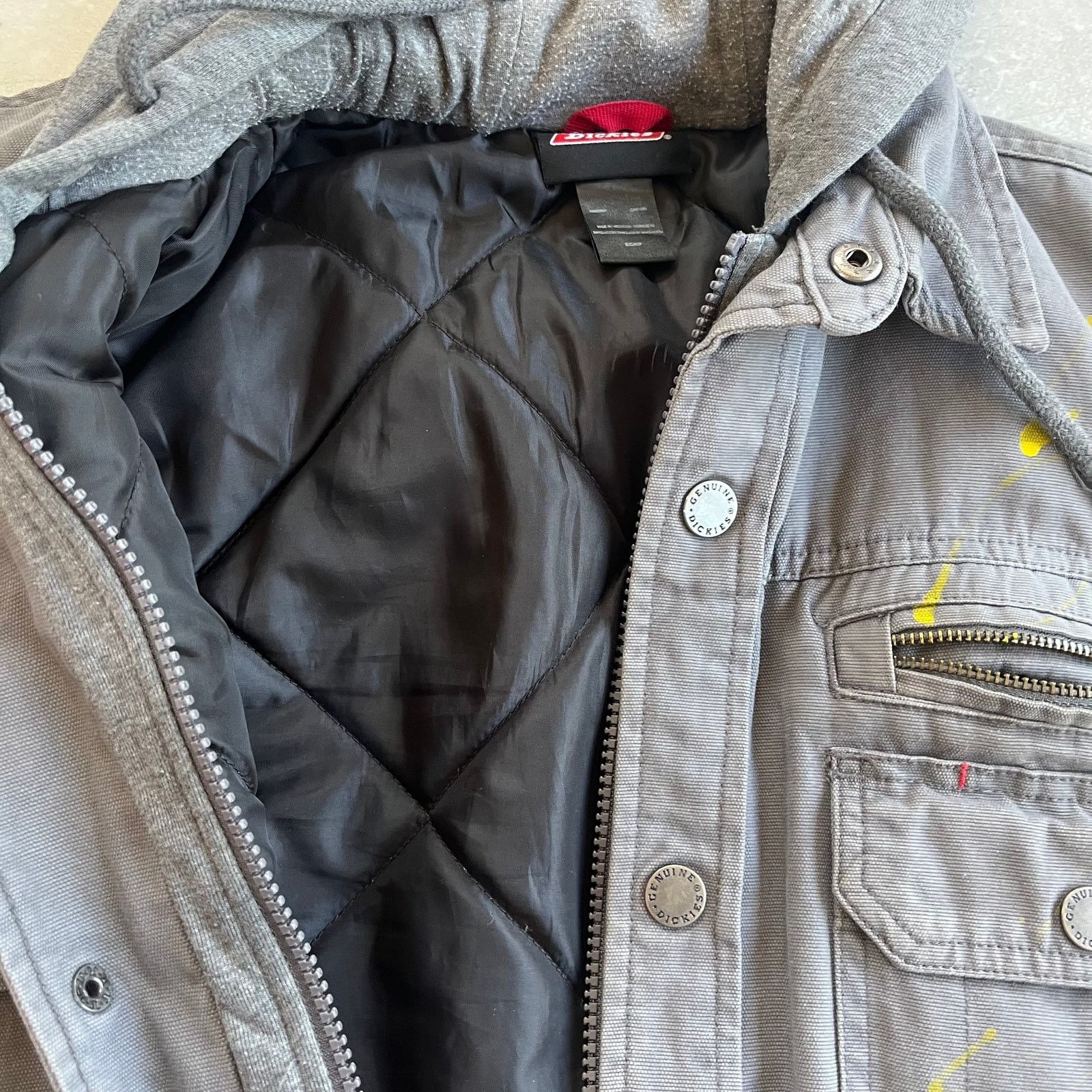 Dickies Dickies Quilted Work Jacket with Hood – Size L Size US S / EU 44-46 / 1 - 6 Thumbnail
