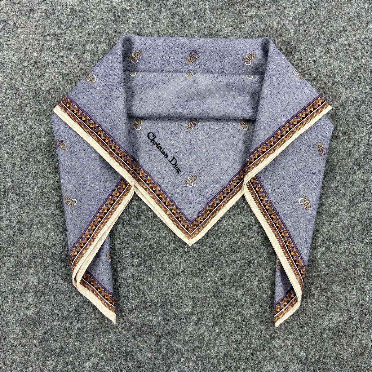 Christian Dior Monsieur × Vintage Handkerchief # E006 Size ONE SIZE - 1 Thumbnail