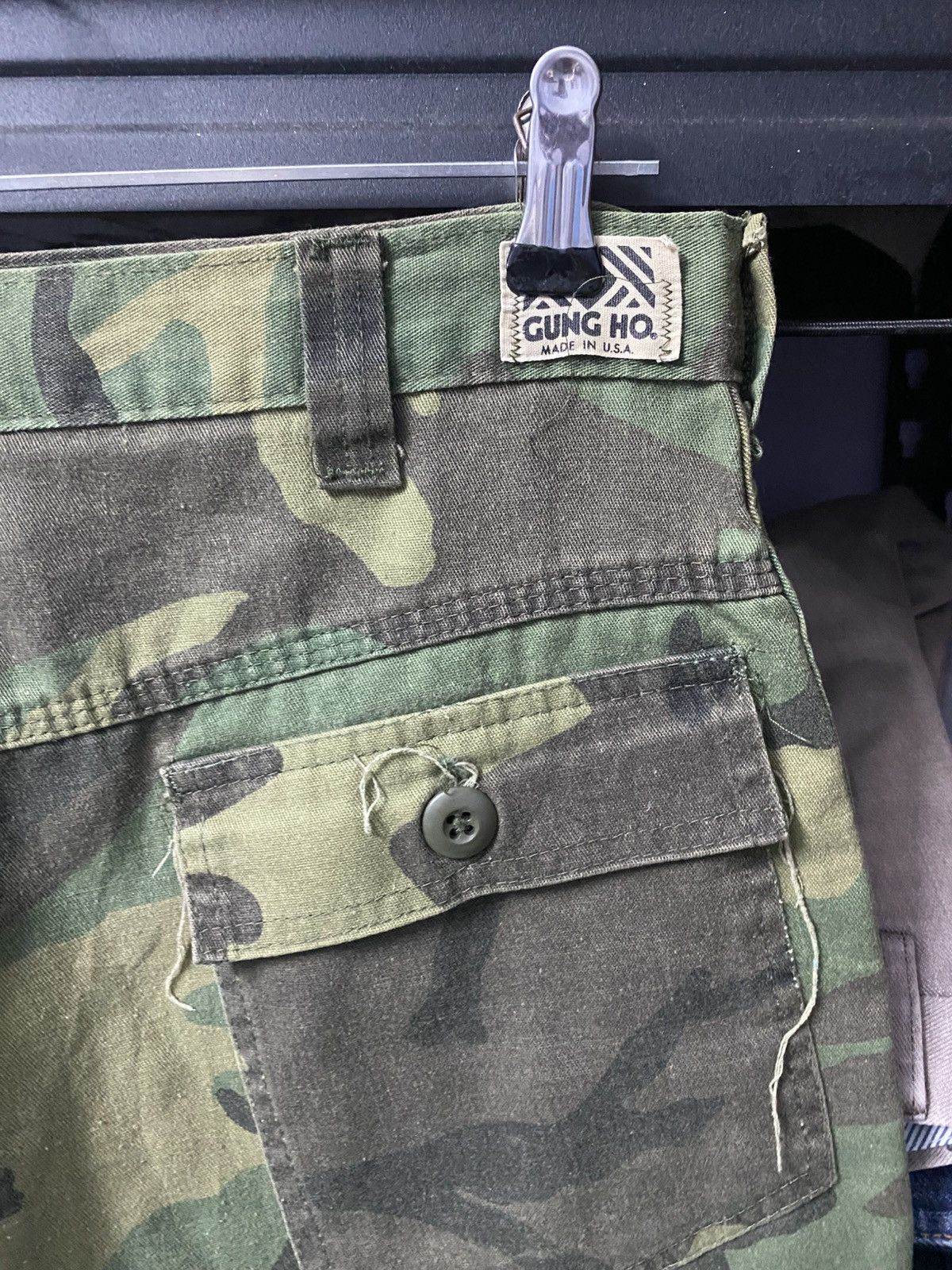 Vintage Vintage Gung Ho Bush Pants Short Pants Military Army Size 34" / US 12 / IT 48 - 4 Thumbnail