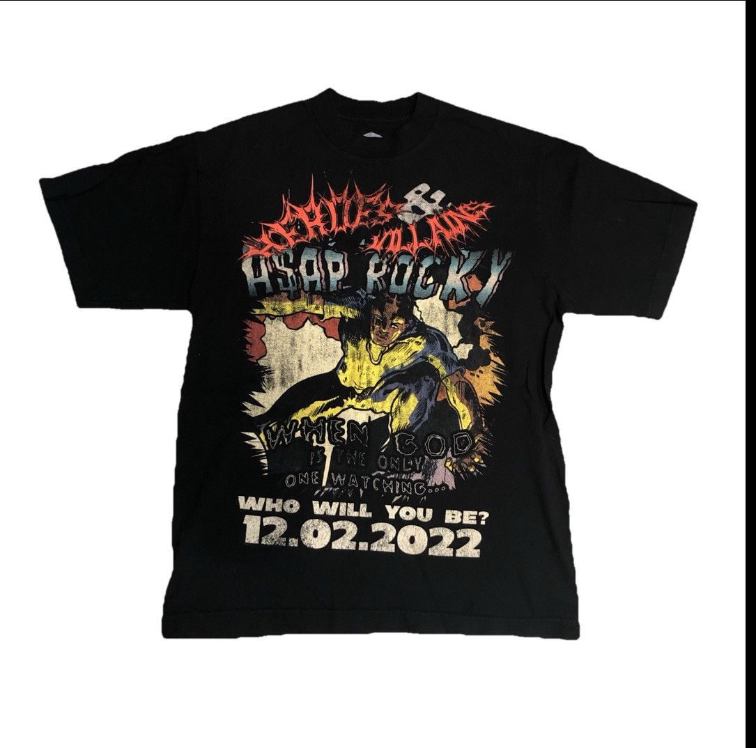 Metro Boomin Metro Boomin Heroes and Villains tee size XL black