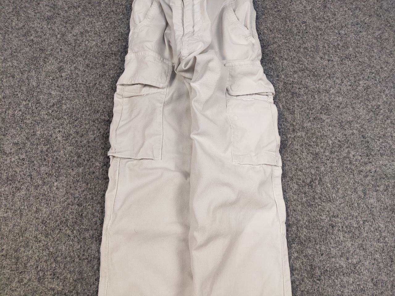 L.B.M. 1911 L.B.M.1911 Italy Design White Cotton Cargo Trouser Pants Size US 32 / EU 48 - 5 Thumbnail