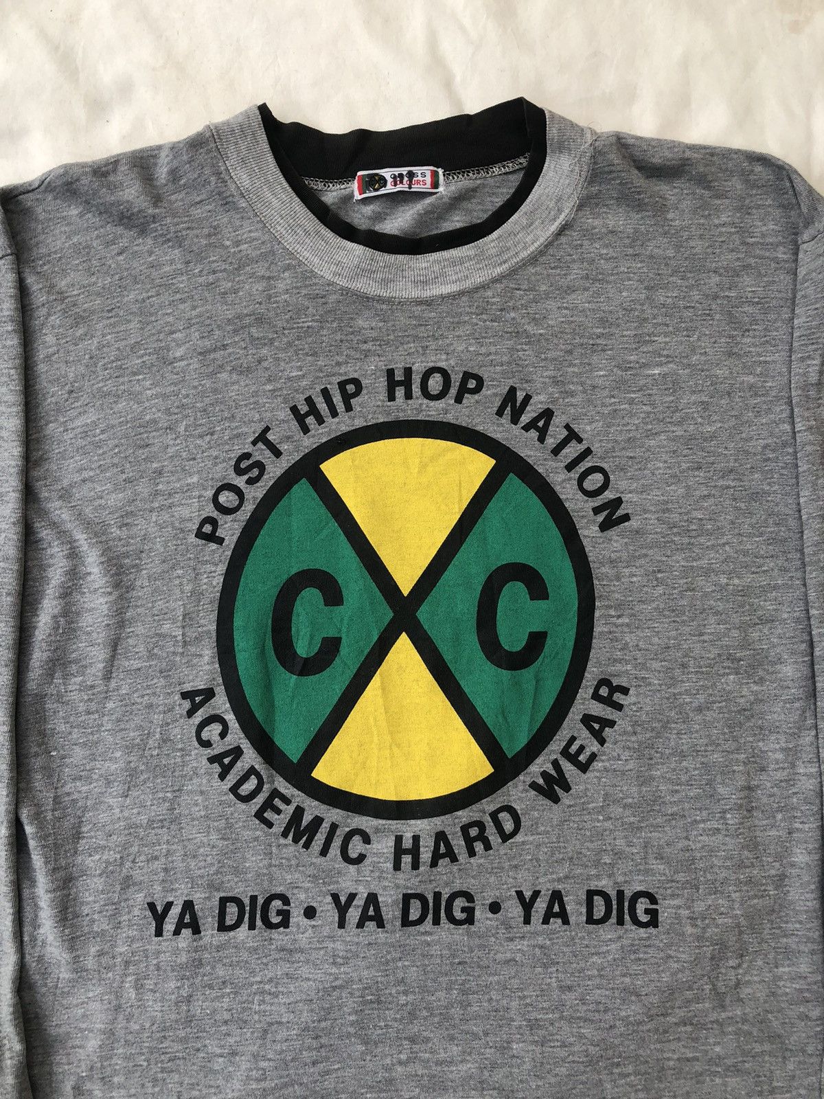 Cross Colours × If Six Was Nine × Japanese Brand Cross Colours Double Layer LongSleeve Tee Size US L / EU 52-54 / 3 - 4 Thumbnail