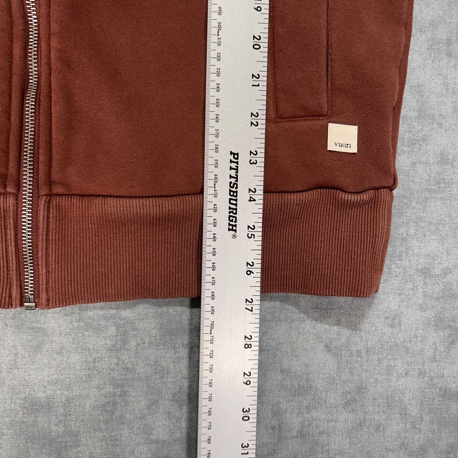 Vuori Vuori Restore Full Zip mahogany oversized jacket wms XS Size XS / US 0-2 / IT 36-38 - 12 Thumbnail