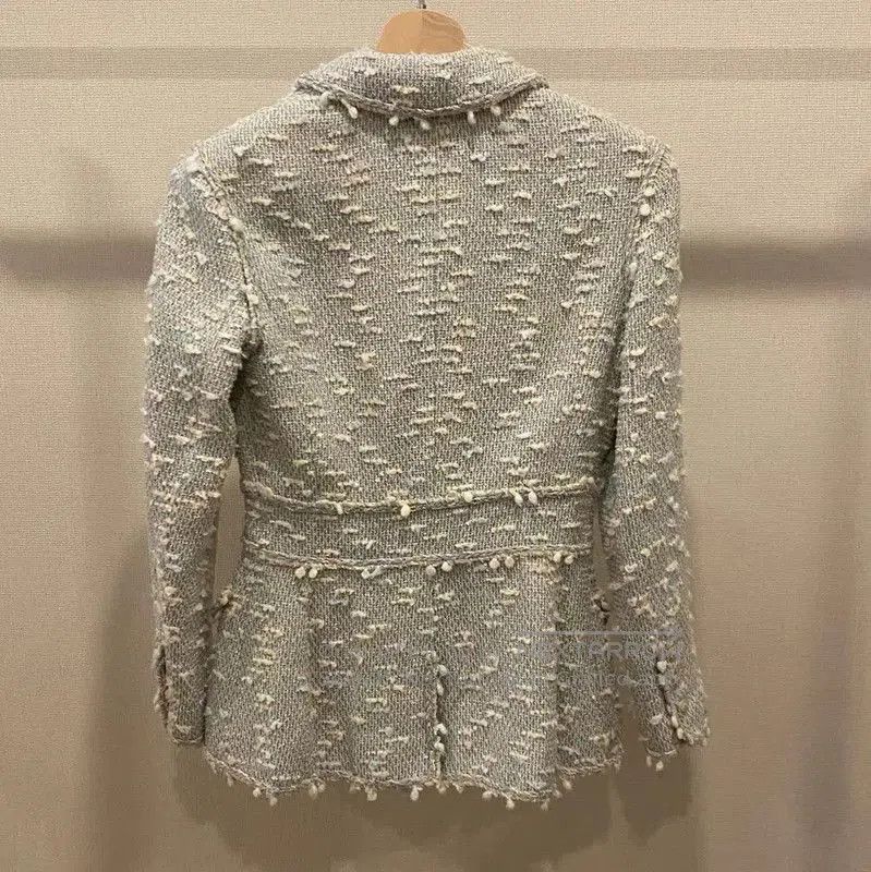 Chanel Chanel Light Blue Silk Women's Cardigan . Size XXS / US 00 / IT 34 - 2 Thumbnail