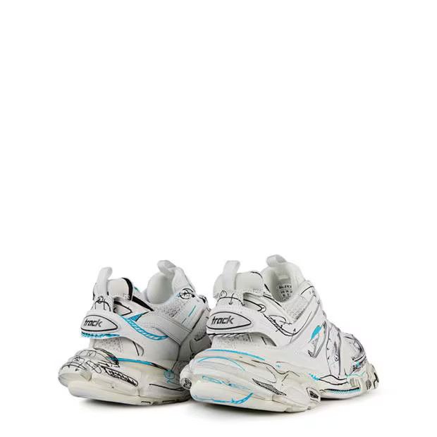 Balenciaga o1g2r1mq0924 Sneakers in Multicolor Size US 9 / IT 39 - 4 Thumbnail
