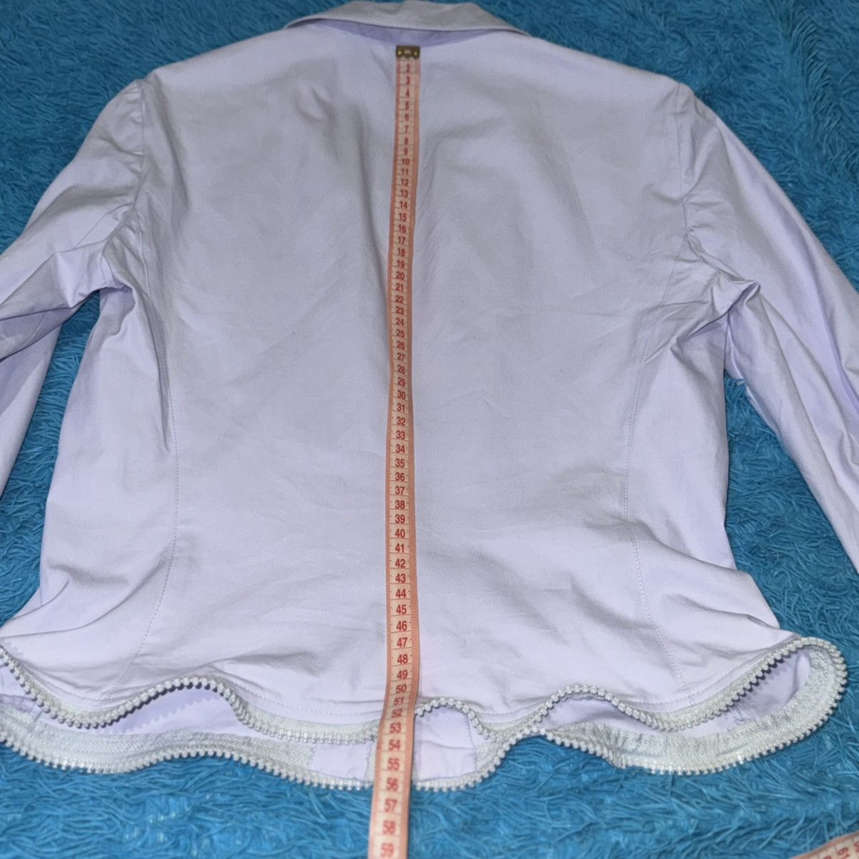 Miu Miu 2000’ Runway Archival Miu Miu Lilac Zip-Trim Jacket + Skirt Size L / US 10 / IT 46 - 25 Thumbnail