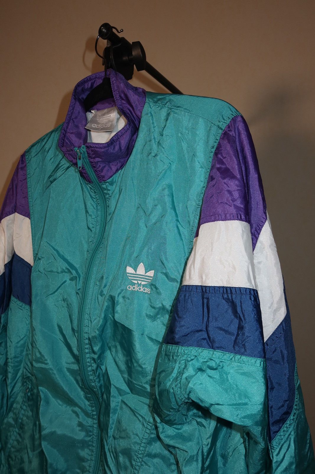 Adidas × Vintage Adidas Vintage 90s rare jacket Size US M / EU 48-50 / 2 - 3 Thumbnail