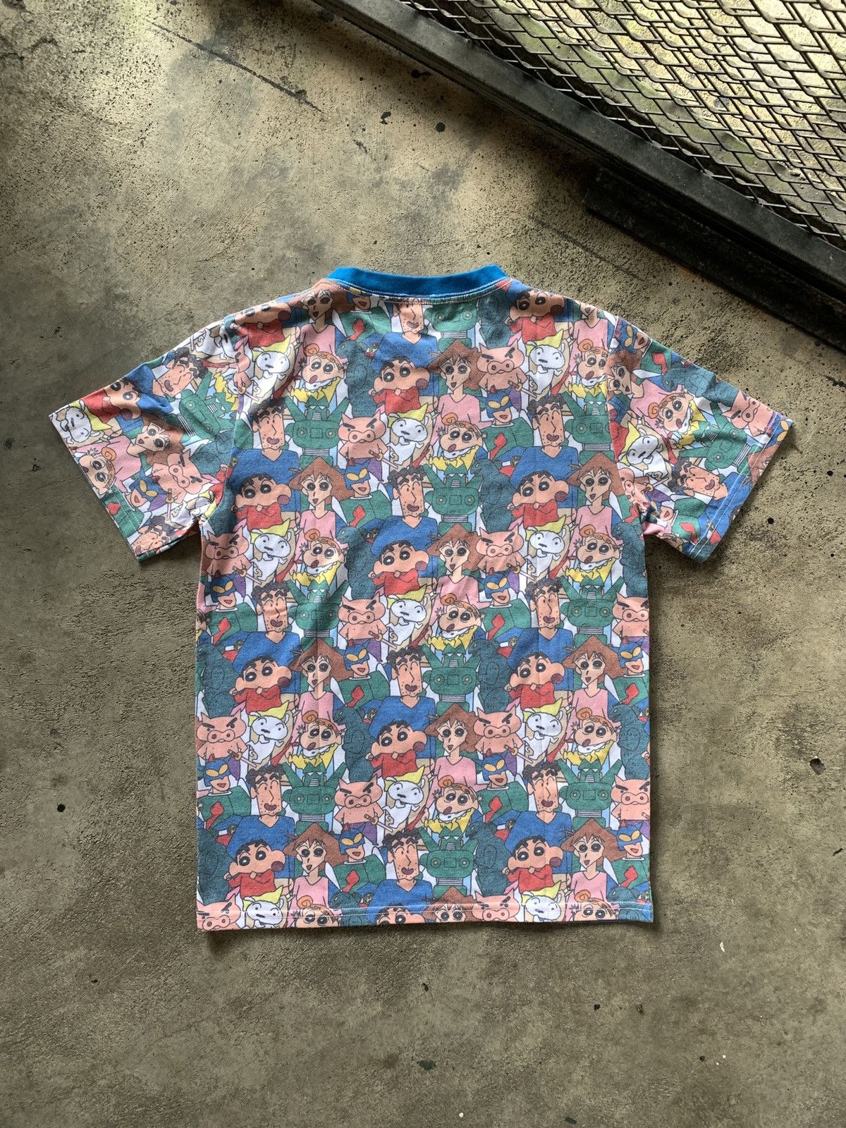 Anime × Cartoon Network × Japanese Brand Crayon shincan T-shirt vintage 90s Size US S / EU 44-46 / 1 - 5 Thumbnail