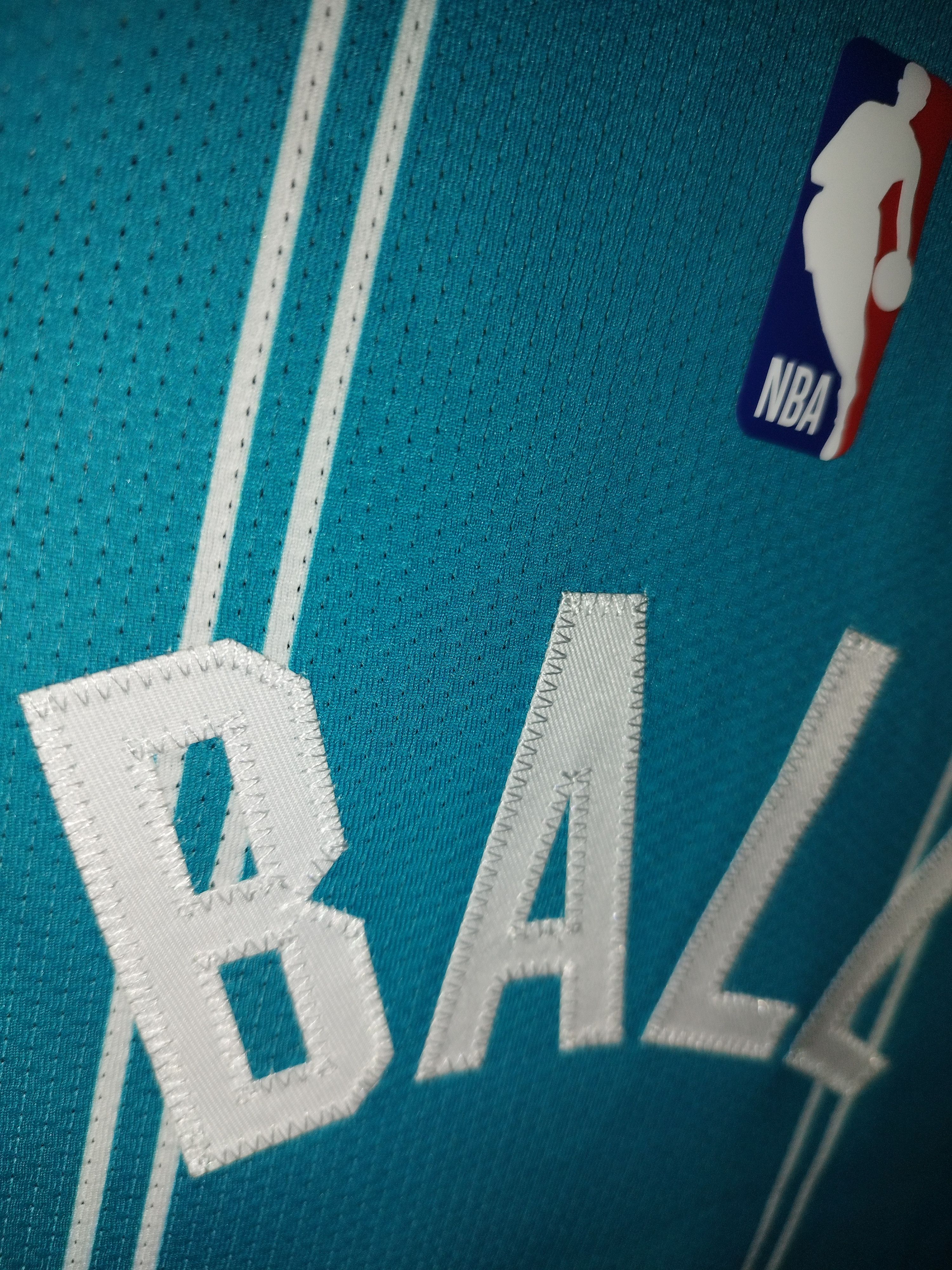 Nike Jordan LaMelo Ball Charlotte Hornets Authentic Jersey Icon Size US XXL / EU 58 / 5 - 7 Thumbnail