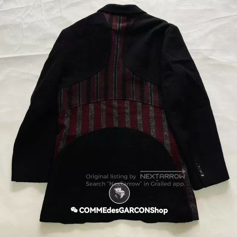 Comme des Garcons Comme Des Garcons Striped stitching jacket Size US S / EU 44-46 / 1 - 3 Thumbnail