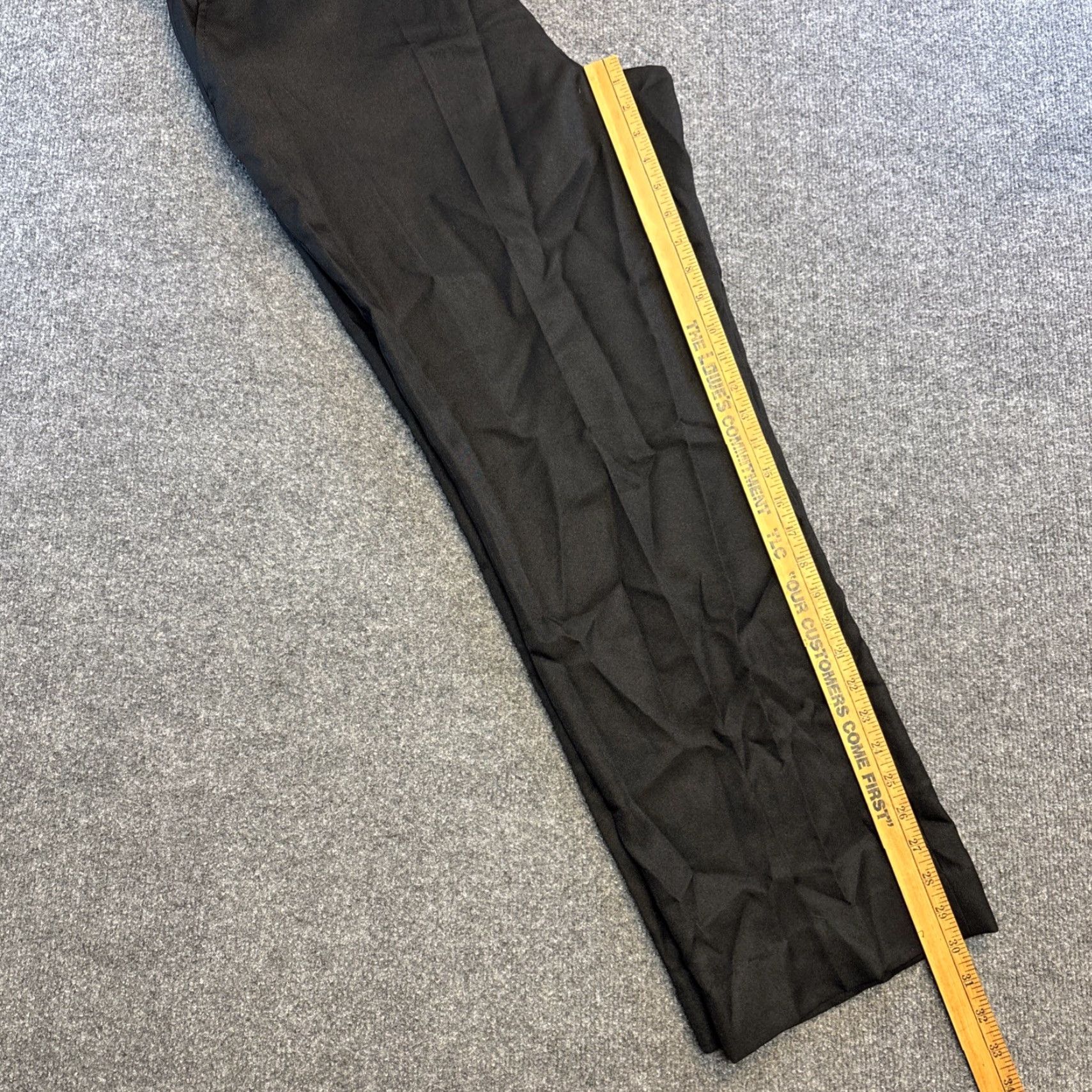 Vintage Tact Squad Uniform Pants At Ease Waistband Women 16 Black Trouser NWT Women Pants Black 16 Security"} Size 38" / US 16 / IT 52 - 8 Thumbnail