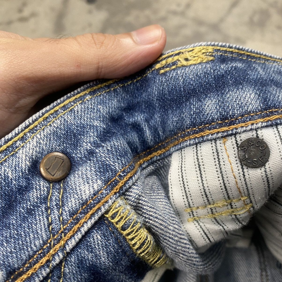 Levi's × Levi's Made & Crafted × Levi's Vintage Clothing y2k Levis 513 Acid Washed Jeans Size US 34 / EU 50 - 10 Thumbnail