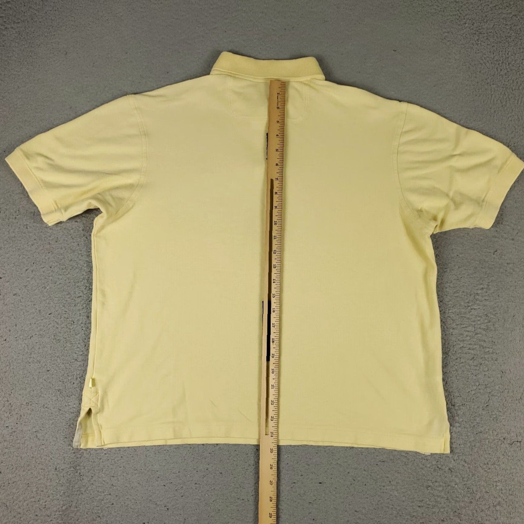 Tommy Bahama Tommy Bahama Polo Shirt Mens Large Yellow Casual Short Sleeve - Runs Short Size US L / EU 52-54 / 3 - 4 Thumbnail