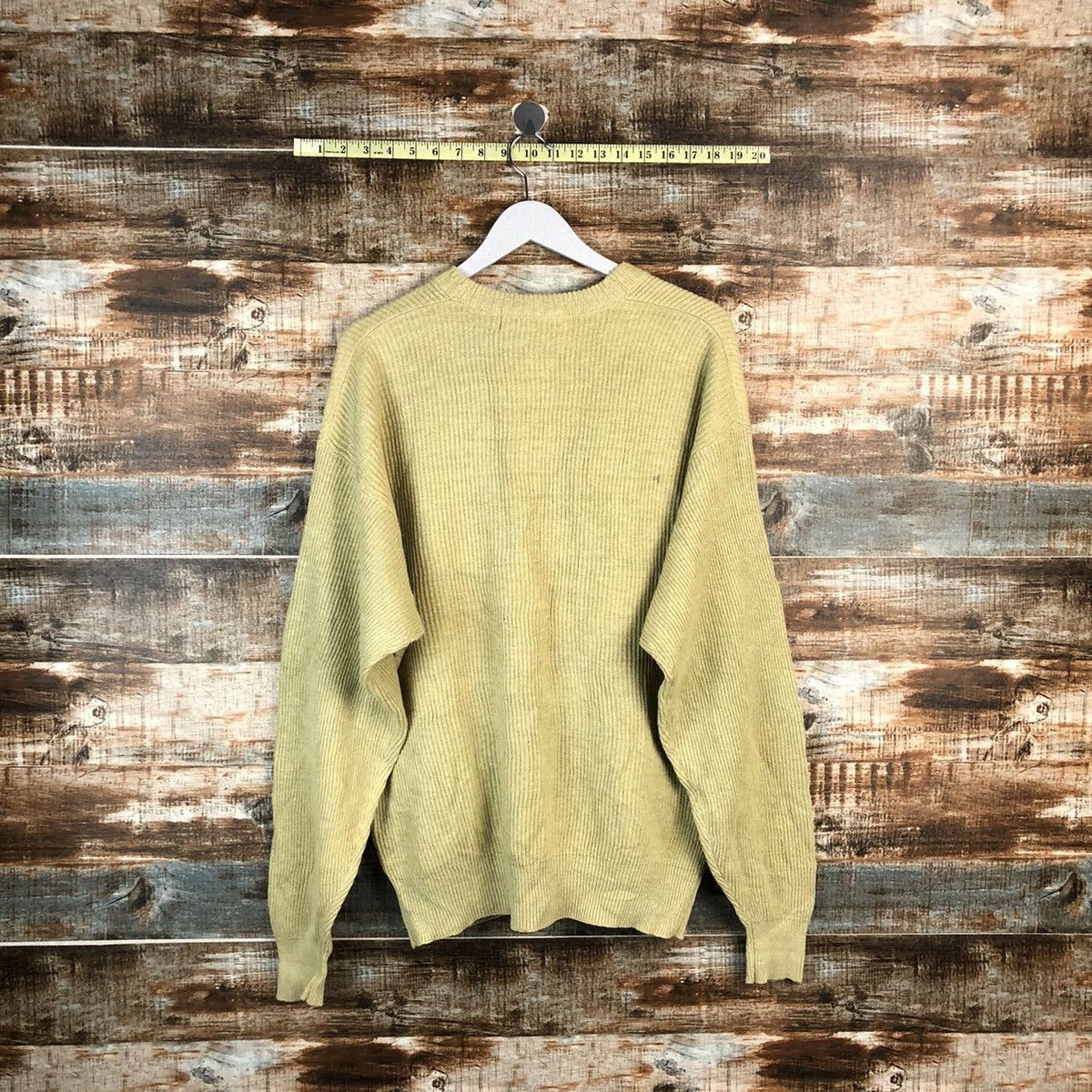 Japanese Brand Japan vintage Green Cardigan Knitwear #A2247 Size US XL / EU 56 / 4 - 12 Thumbnail