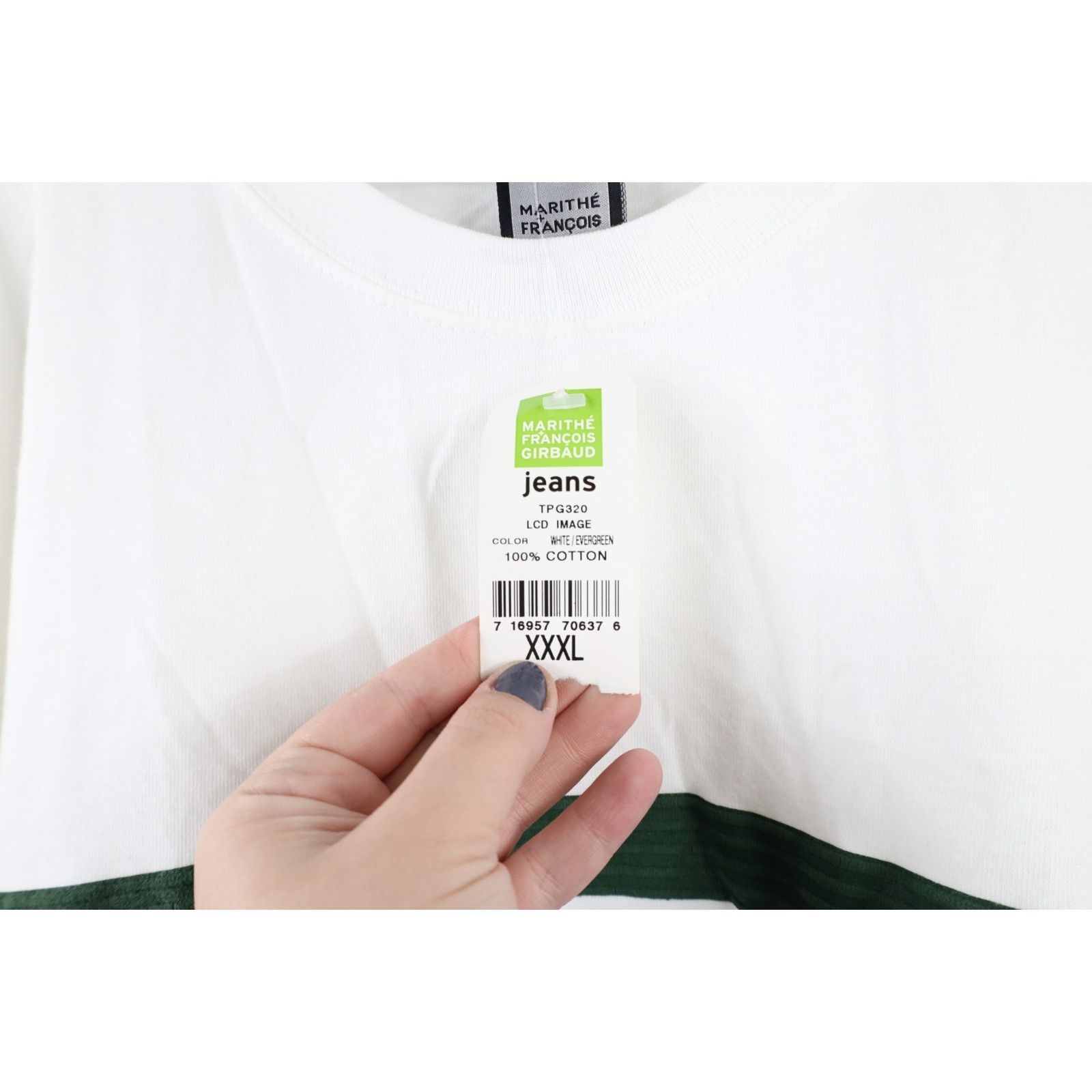 Marithe + Francois Girbaud × Vintage NOS Vintage 90s Marithe Francois Girbaud Baggy T-Shirt 3XL Size US XXL / EU 58 / 5 - 4 Thumbnail