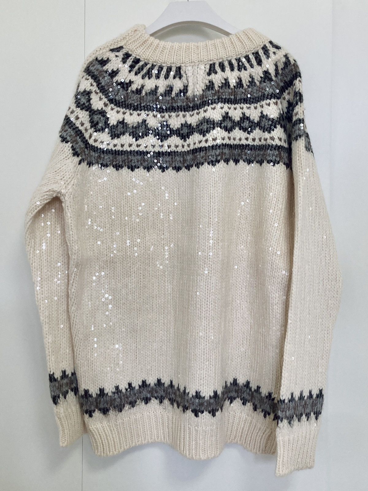 Saint Laurent Paris SAINT LAURENT PARIS BY HEDI SLIMANE 13FW/AW SEQUIN SWEATER Size US S / EU 44-46 / 1 - 3 Thumbnail