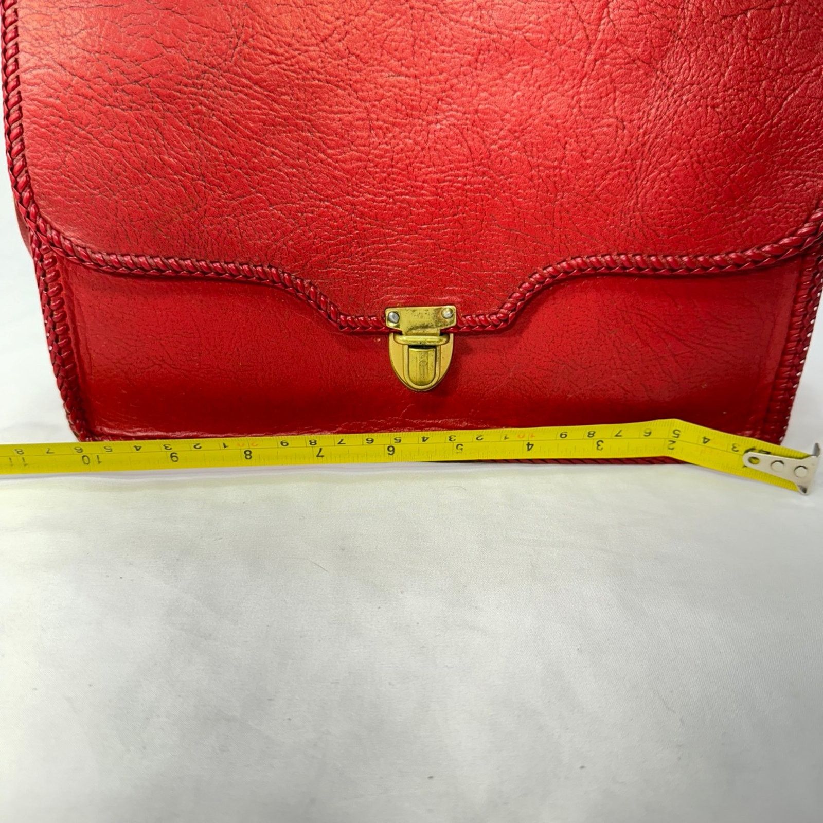 NBDN Nobrandedon VTG leather handbag Size ONE SIZE - 8 Thumbnail