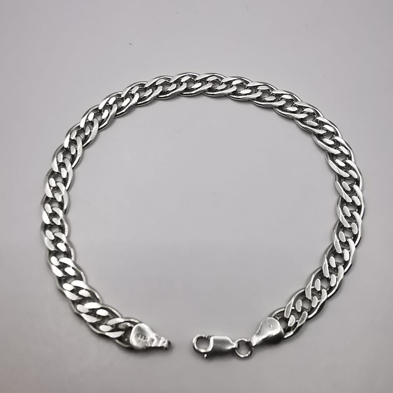 Sterling Silver Vintage Bracelet Jewelry,925 Sterling Silver 12,22g Size ONE SIZE - 2 Thumbnail
