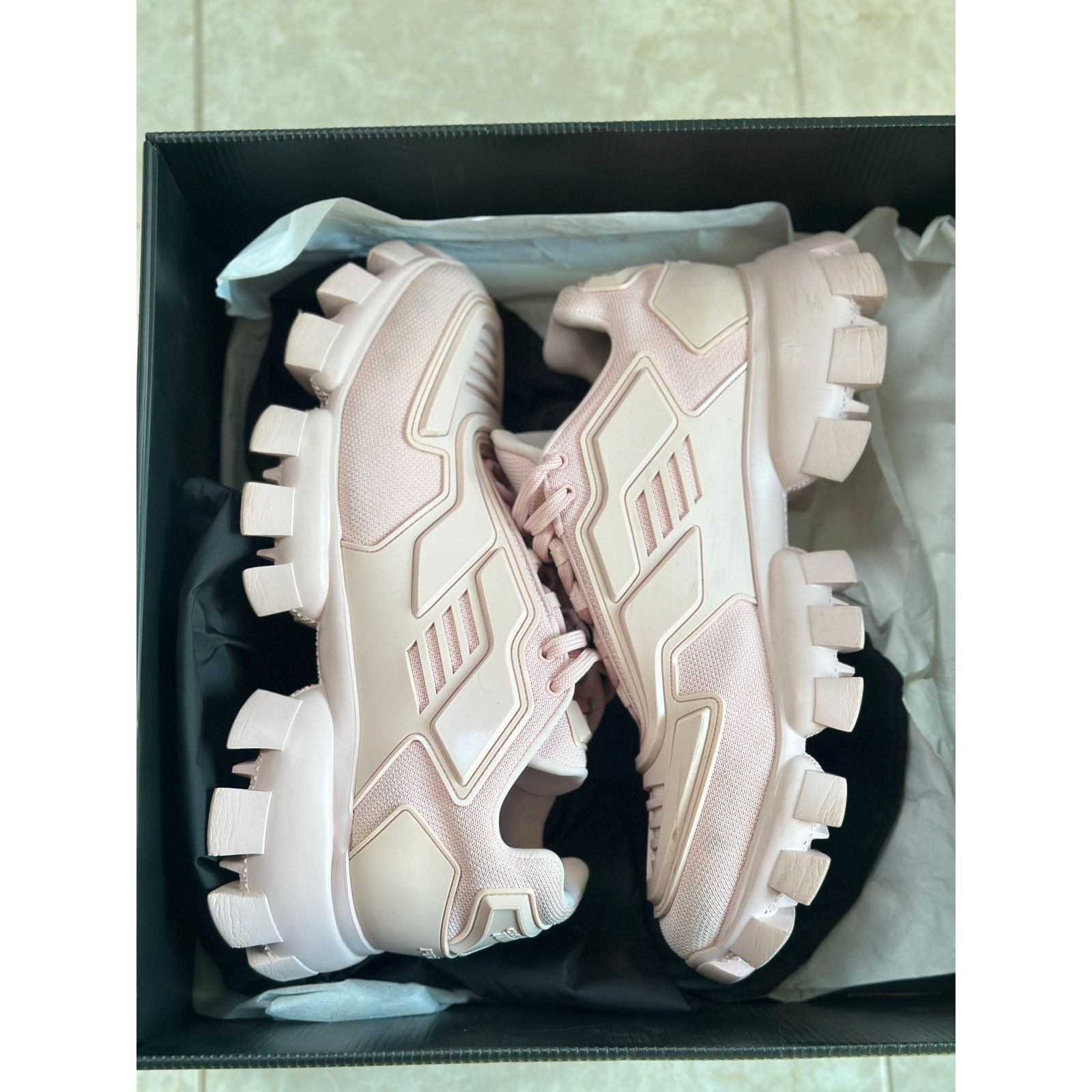Prada Size 10.5 - Prada Cloudbust Pink Sneakers Size US 10.5 / EU 43-44 - 3 Thumbnail
