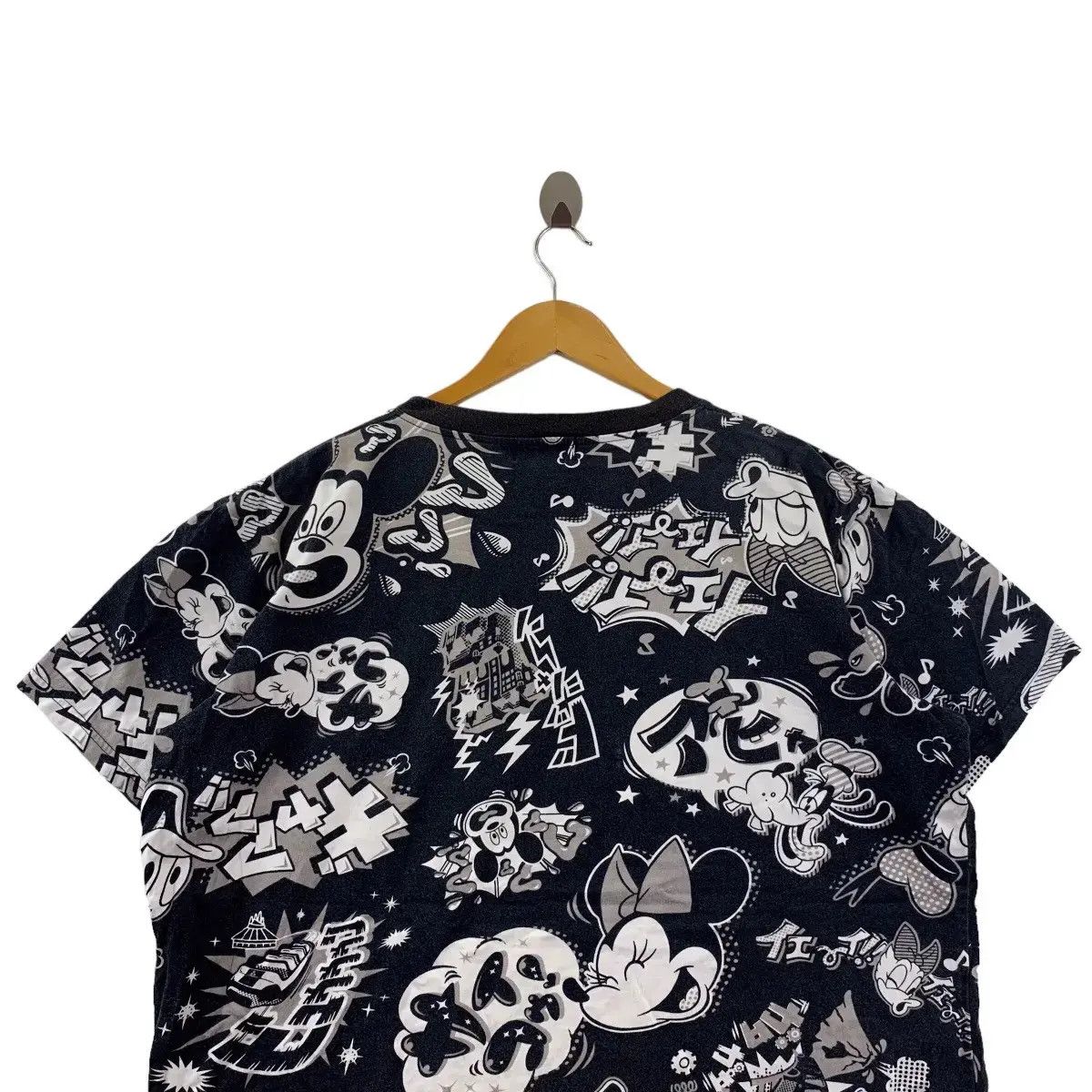 Designer DISNEY THE HAUNTED MANSION AOP Tee Shirt Mickey Mouse Size L / US 10 / IT 46 - 3 Thumbnail