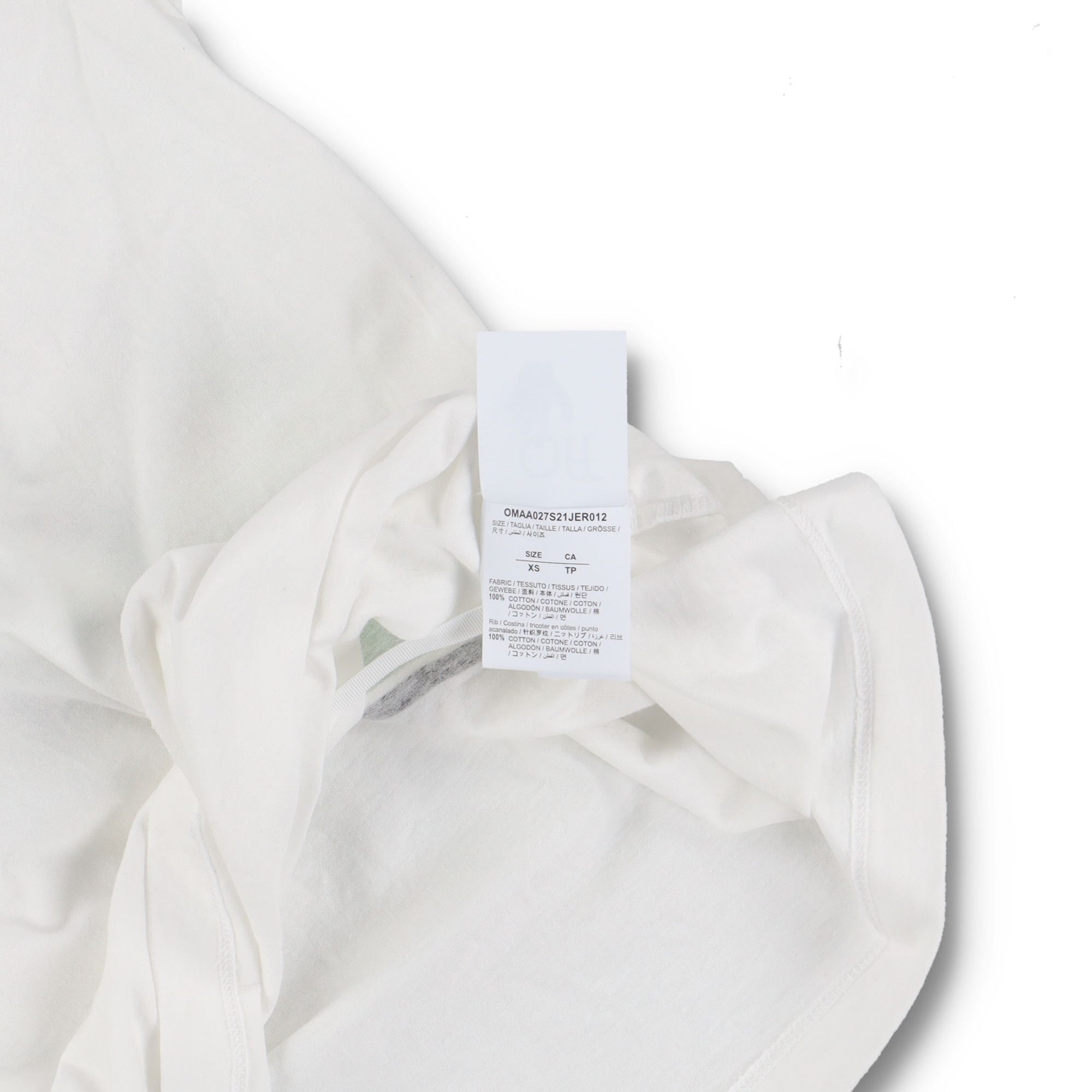 Off-White White Lighting Bolt Arrows Logo T-Shirt Size XS / US 0-2 / IT 36-38 - 8 Thumbnail