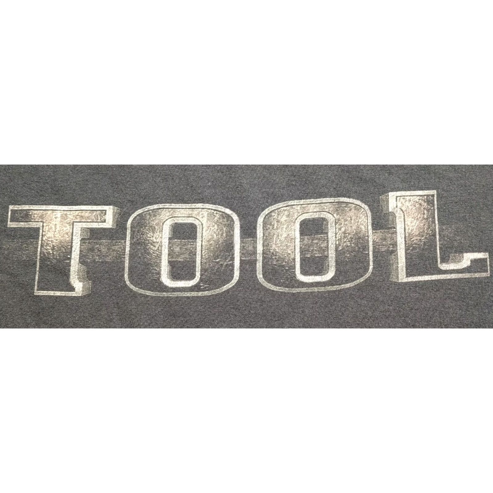 Anvil VINTAGE Tool Skeleton Hands Shirt Band Tour Double-Sided Faded Black XL Men T-Shirt Iron Maiden Pantera Tool Salival Skeleton Hands Graphic Print"} Size US XL / EU 56 / 4 - 5 Thumbnail