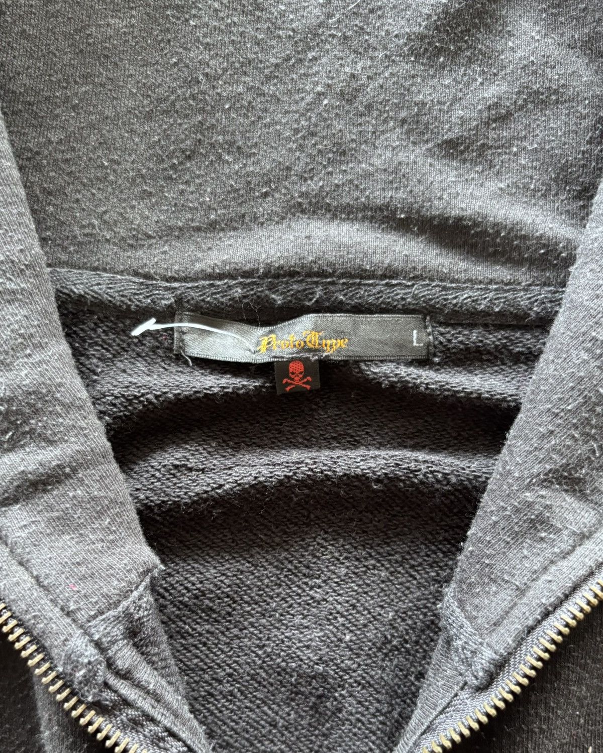 If Six Was Nine × Japanese Brand × KMRii 2000s Proto Type Poem Skull Ninja Hoodie Size US L / EU 52-54 / 3 - 4 Thumbnail