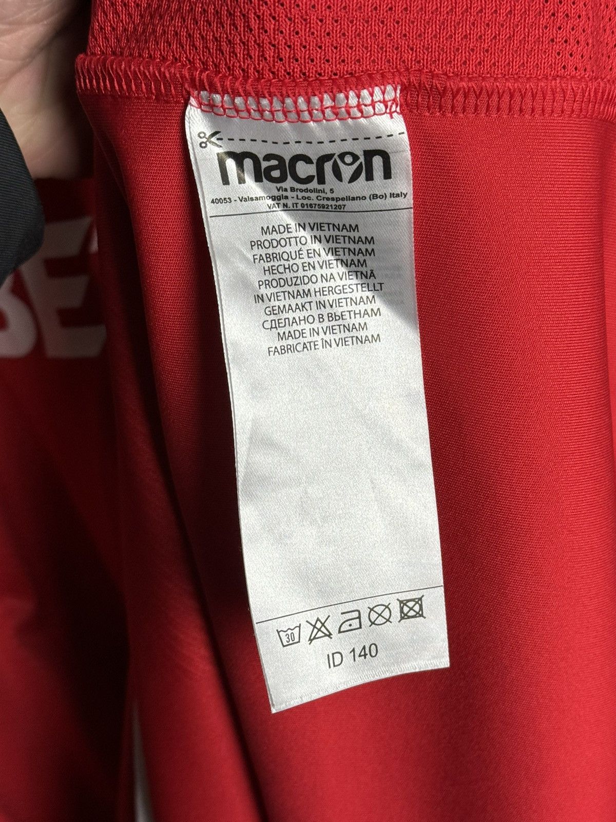 Macron 3XL Nottingham Forest 18/19 Home Football Jersey Size US XXL / EU 58 / 5 - 11 Thumbnail