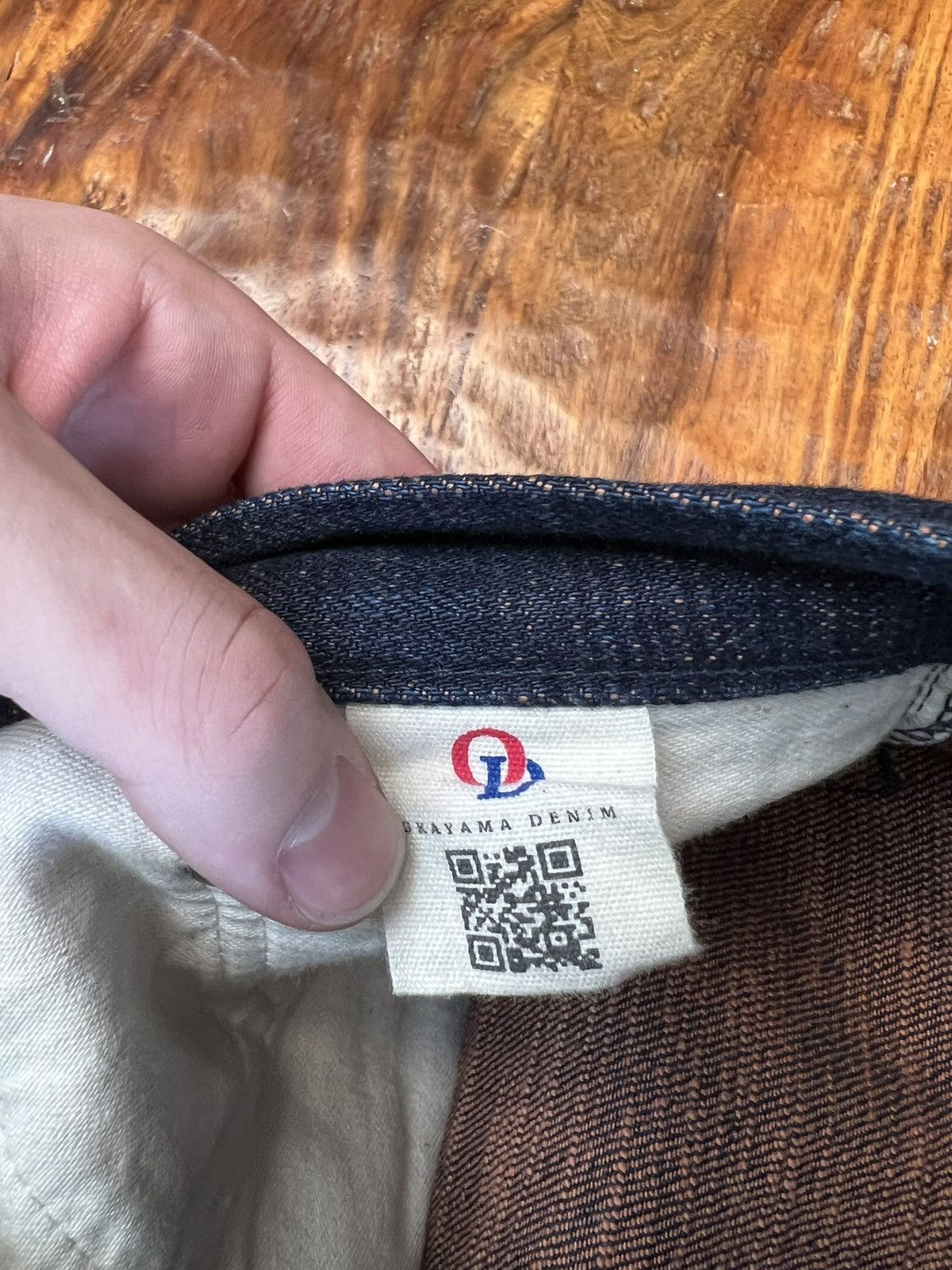 Japan Blue Okayama Denim ODJB019 18OZ. "SIDERITE SLUB" SELVEDGE JEANS Size US 31 - 25 Thumbnail