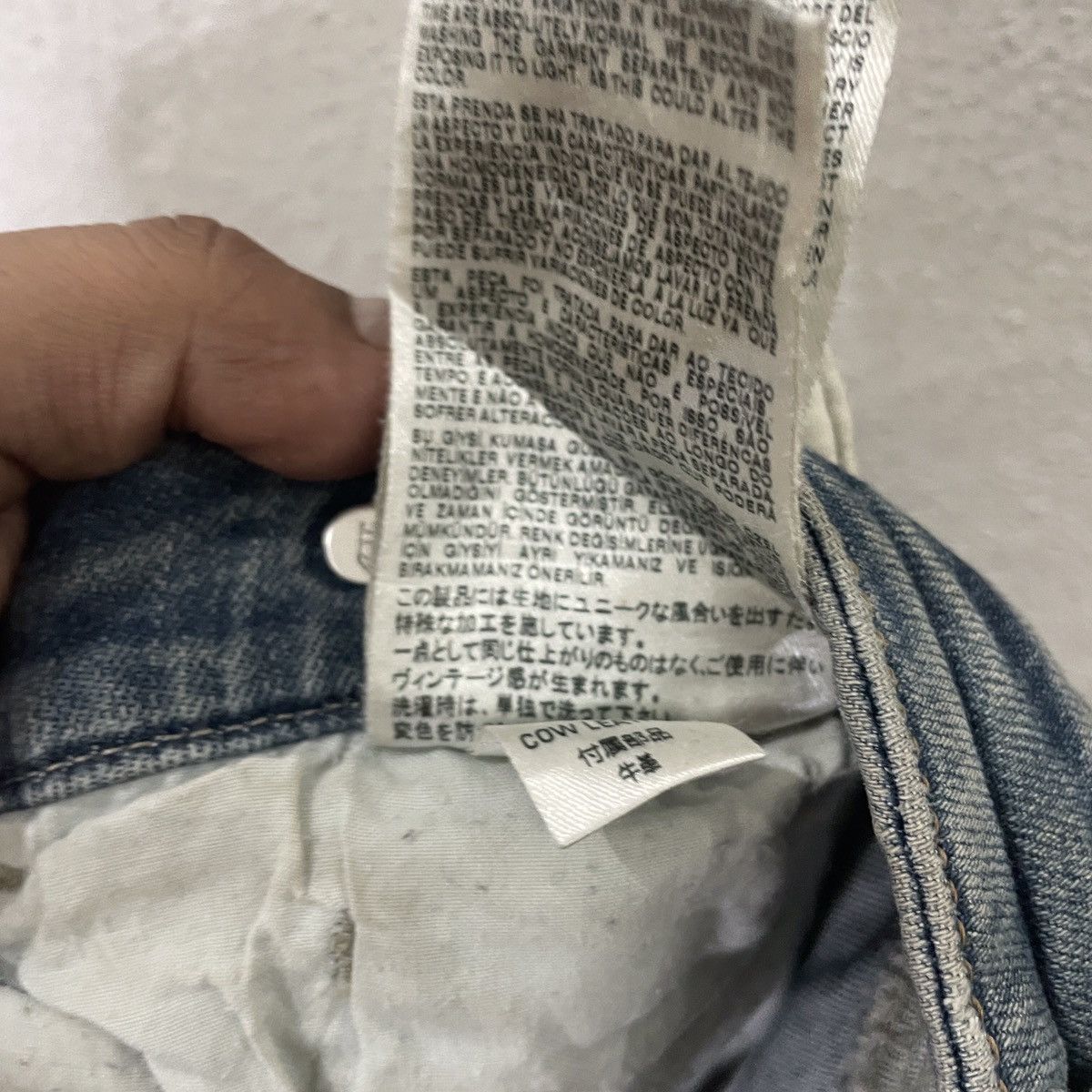 Diesel Vintage Diesel Distressed Denim Size 28" / US 6 / IT 42 - 7 Thumbnail