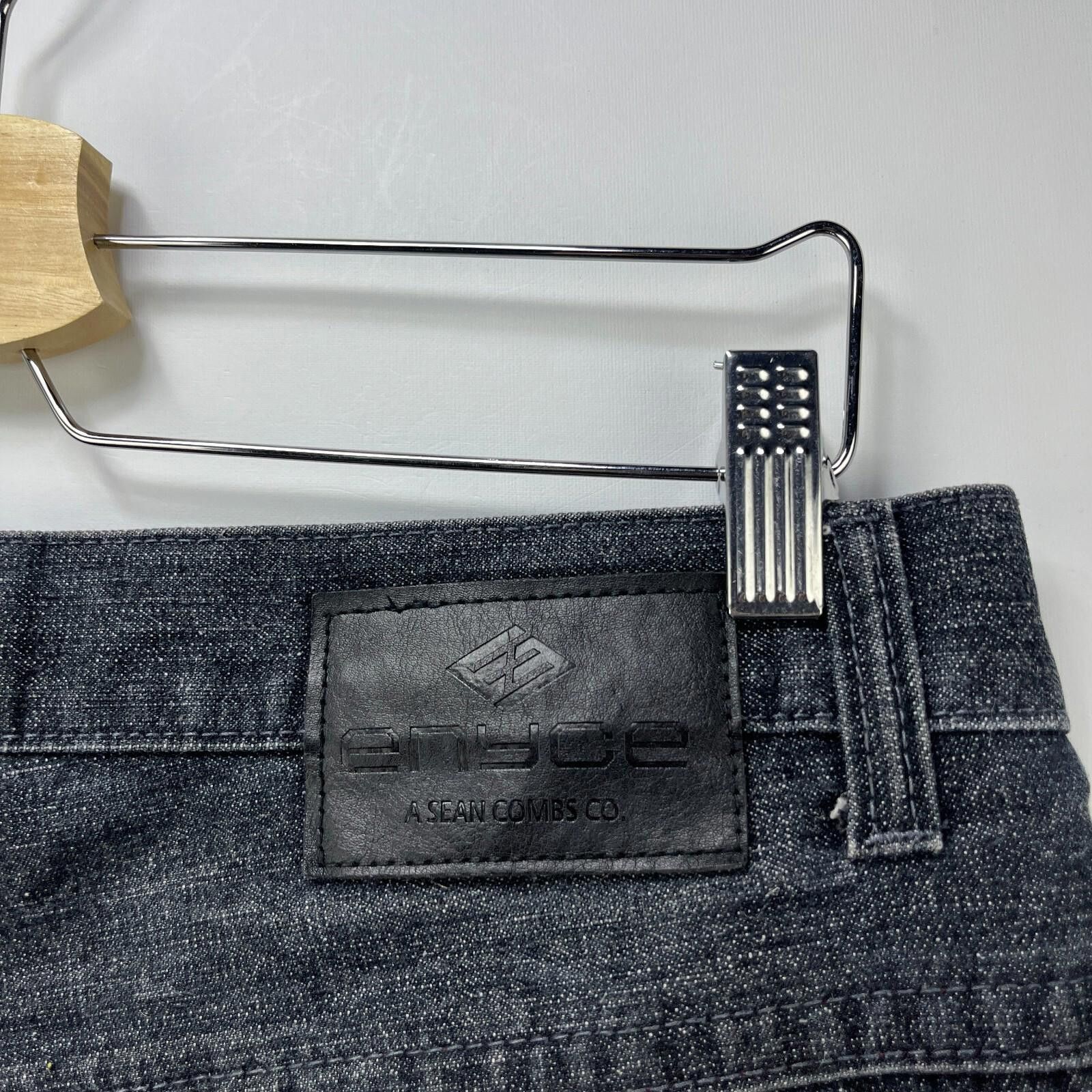 Enyce Vintage Y2K ENYCE Sean John Jorts Denim Shorts 36 Baggy Size US 36 / EU 52 - 4 Thumbnail