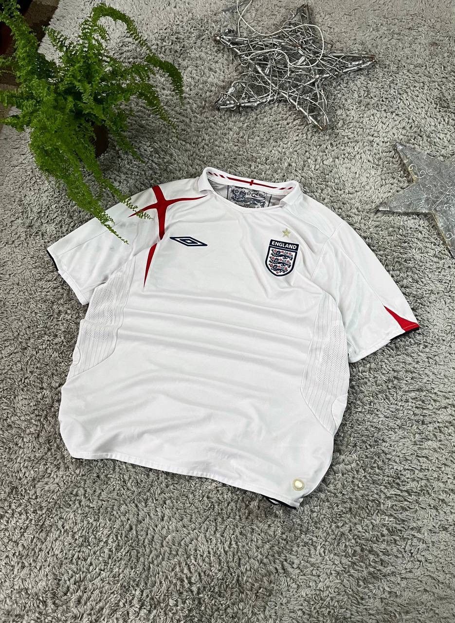 Umbro 00s Umbro T-Shirt Soccer Jersey England Streetwear Vintage Size US M / EU 48-50 / 2 - 2 Thumbnail