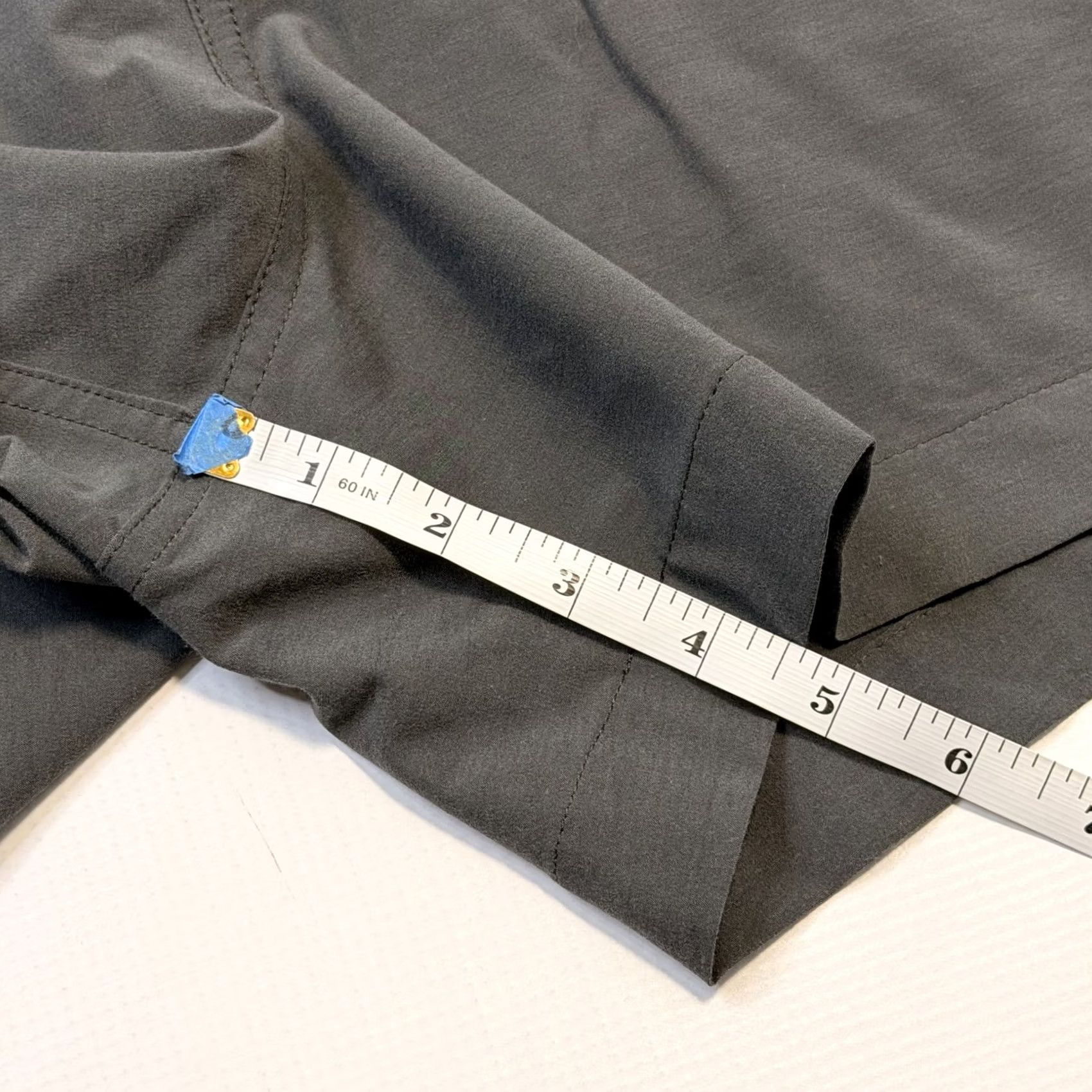 Faherty Faherty Mens Shorts Chino 40 Gray 5 Inseam Quick Dry Stretch Casual Logo Pockets Size US 40 / EU 56 - 3 Thumbnail