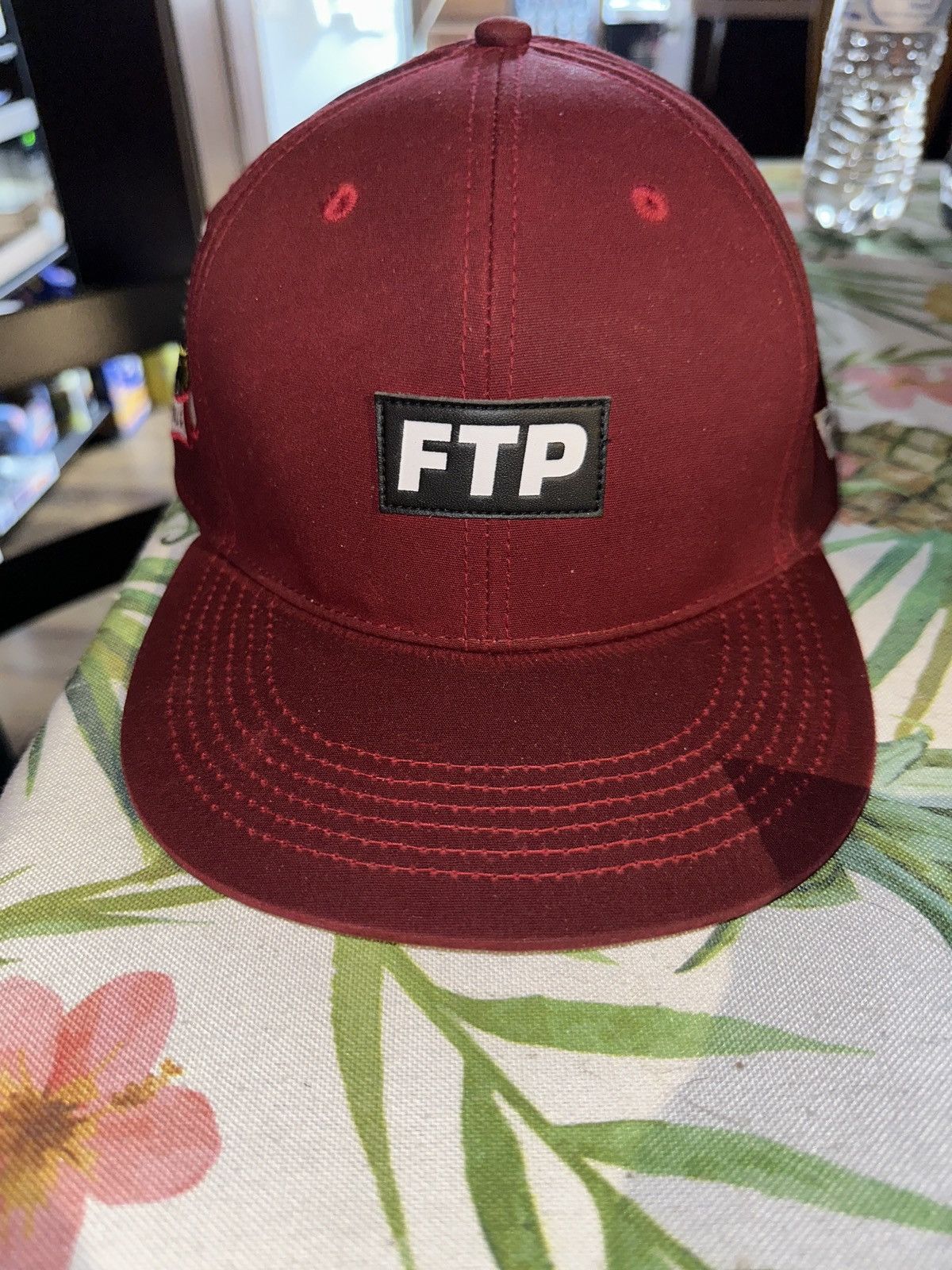 Fuck The Population FTP - Firearm Wax Cotton Fitted (7 1/8) Size ONE SIZE - 2 Thumbnail