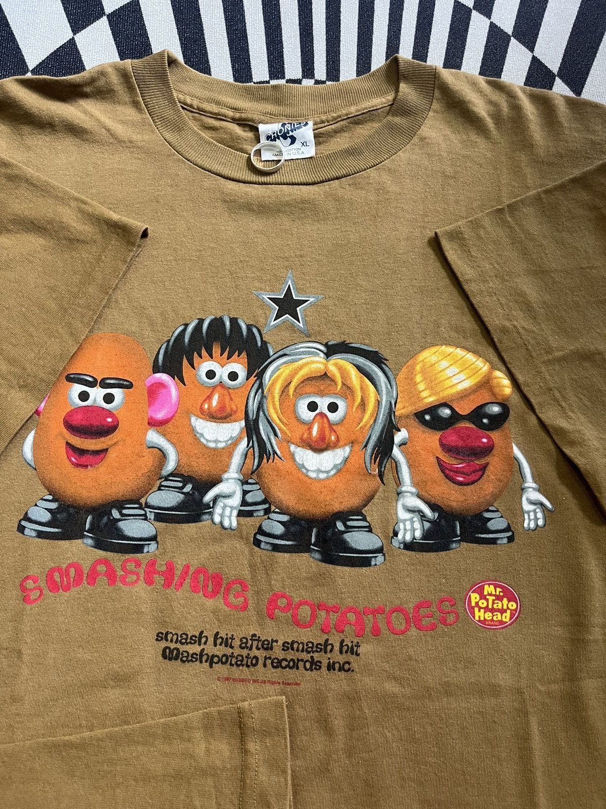 Disney Vintage Smashing Potatoes Mr. Potato Head 1997’s parody Size US XL / EU 56 / 4 - 7 Thumbnail