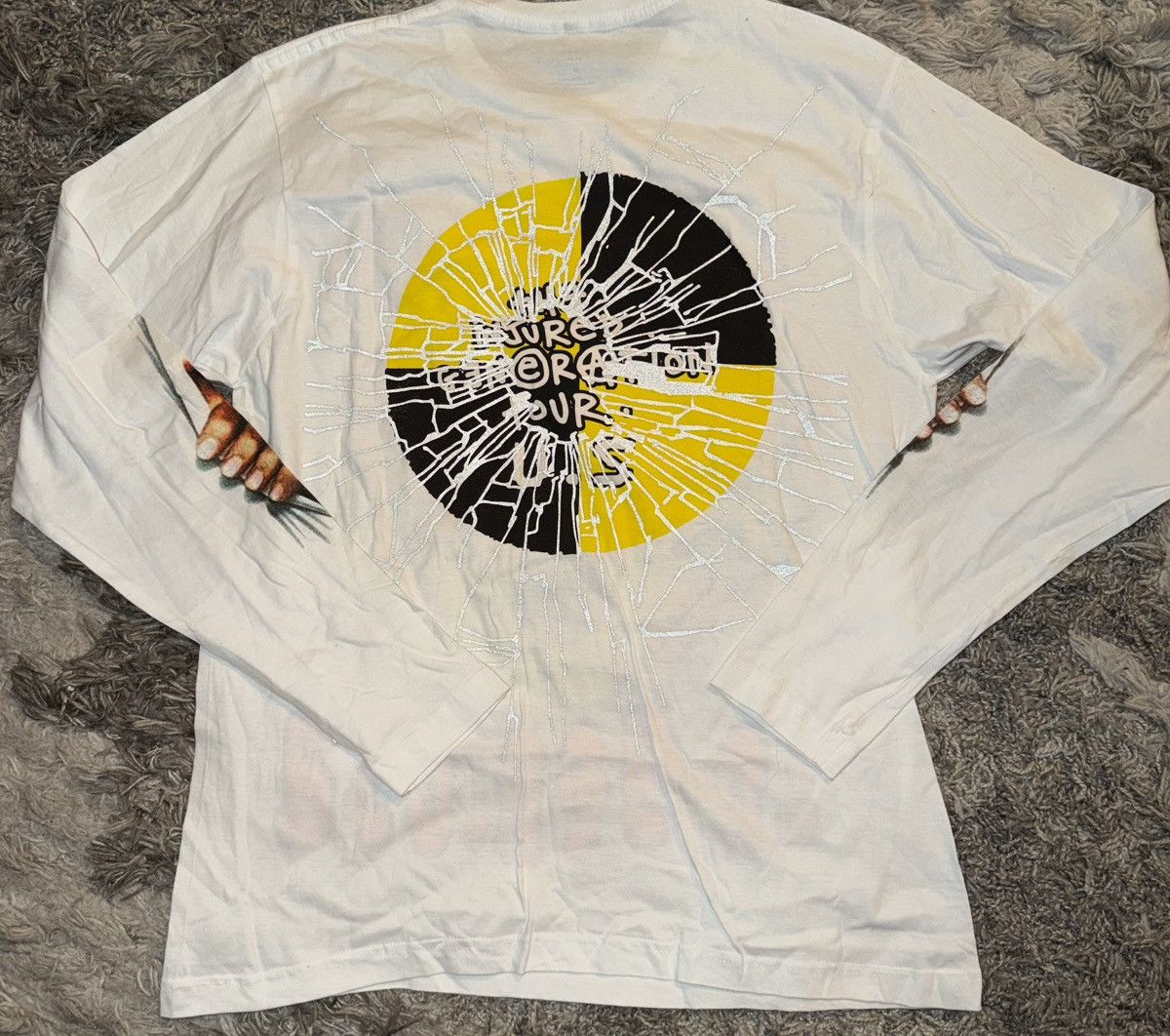 A$AP Rocky A$AP ROCKY CRASH DUMMY INJURED GENERATION TOUR IN MEDIUM Size US M / EU 48-50 / 2 - 2 Thumbnail