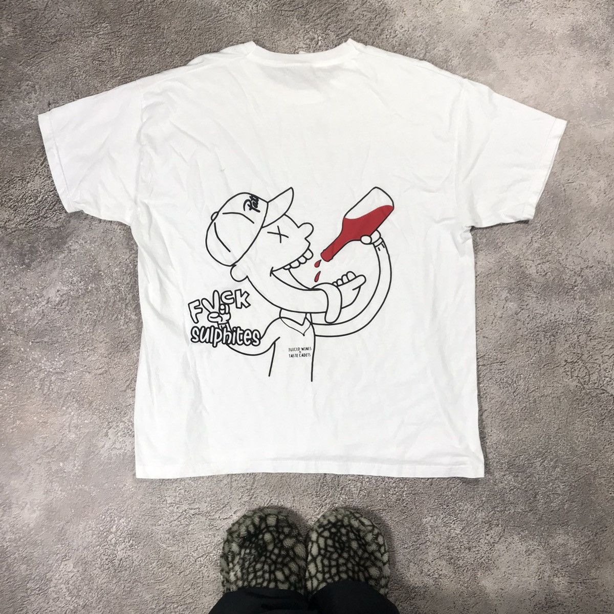 Vintage Vintage Y2K Graphic Tee Drunk Cadets Skate Streetwear XL Size US XL / EU 56 / 4 - 1 Thumbnail