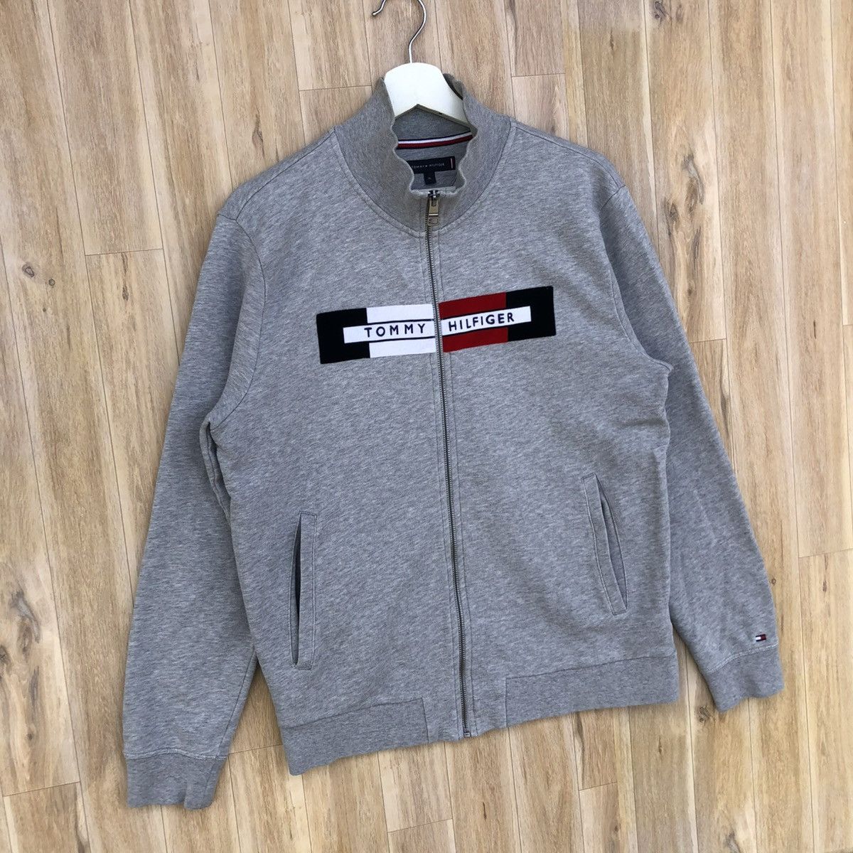Tommy Hilfiger Tommy Hilfiger Zipper Sweatshirt Pullover Size US XL / EU 56 / 4 - 2 Thumbnail