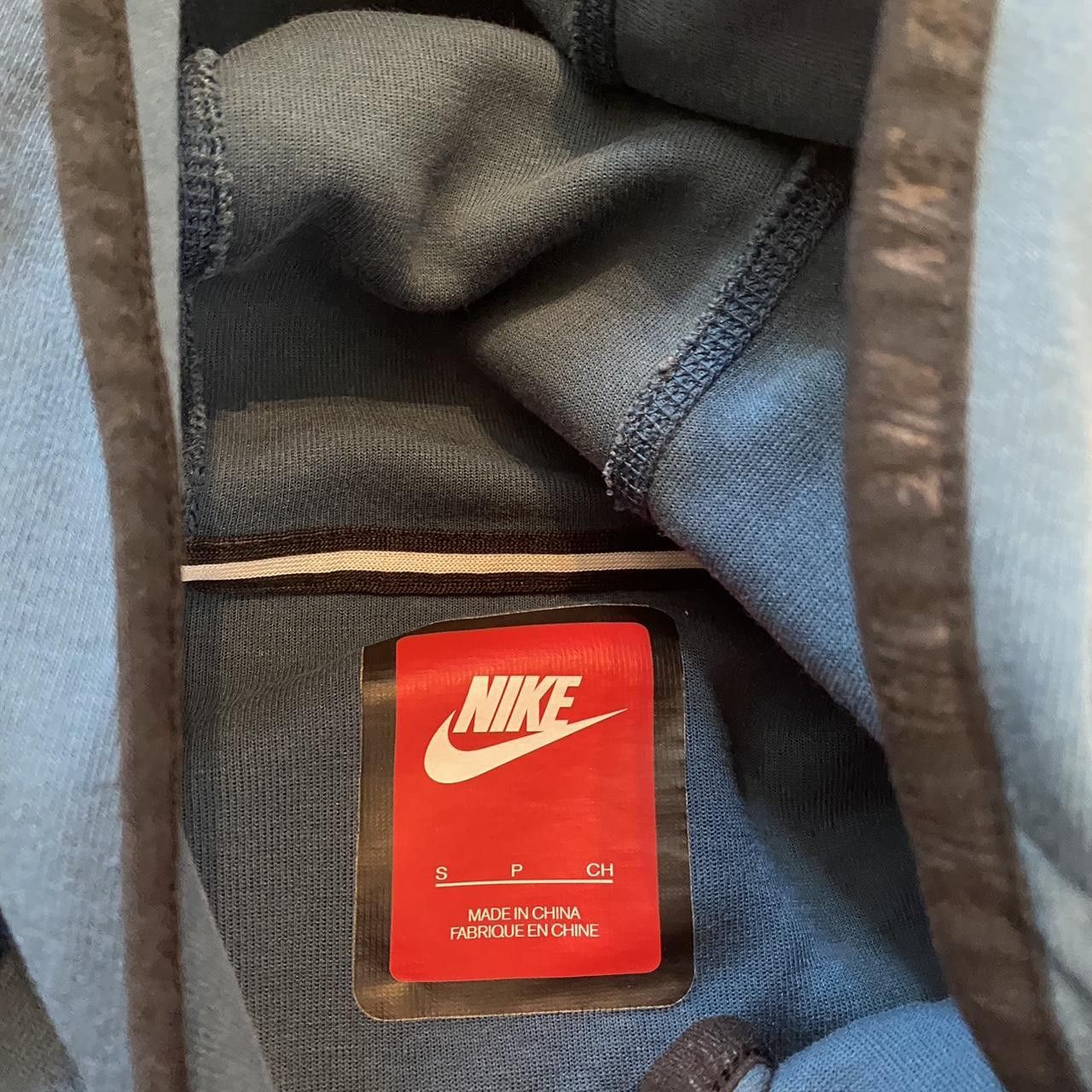 Nike Nike blue and black tech fleece hoodie Size US S / EU 44-46 / 1 - 3 Thumbnail