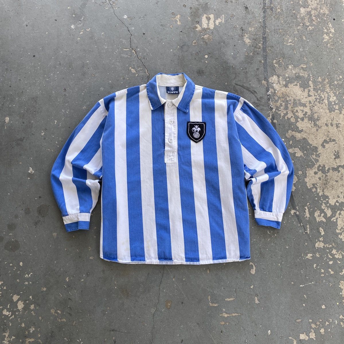 Toffs vintage 72/74 Toffs Coventry City Rugby Shirt Jersey Striper Size US L / EU 52-54 / 3 - 1 Thumbnail