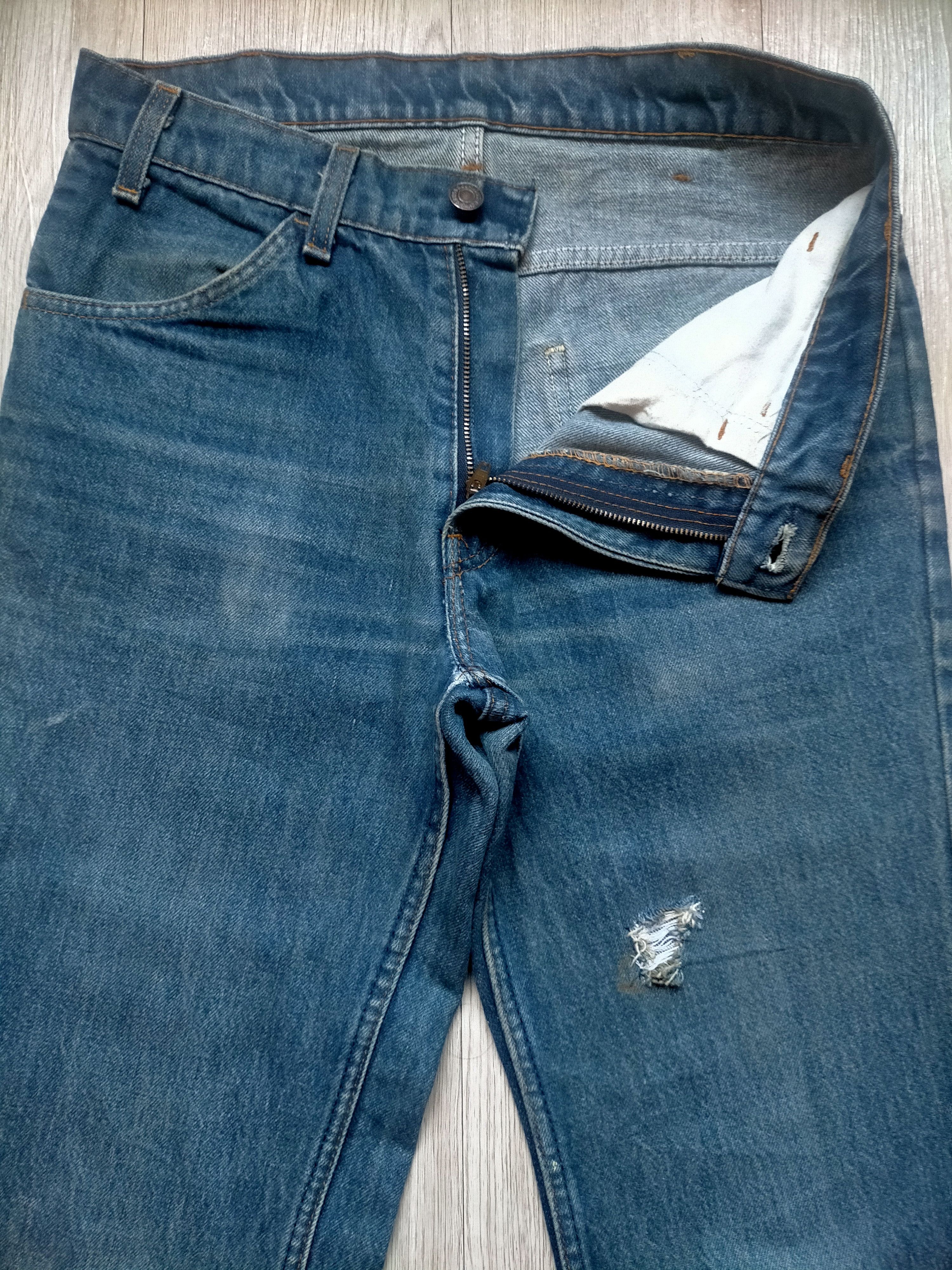 Levi's Vtg 70s Levis 684 Super Flare Boot cut Jeans Size US 30 / EU 46 - 3 Thumbnail