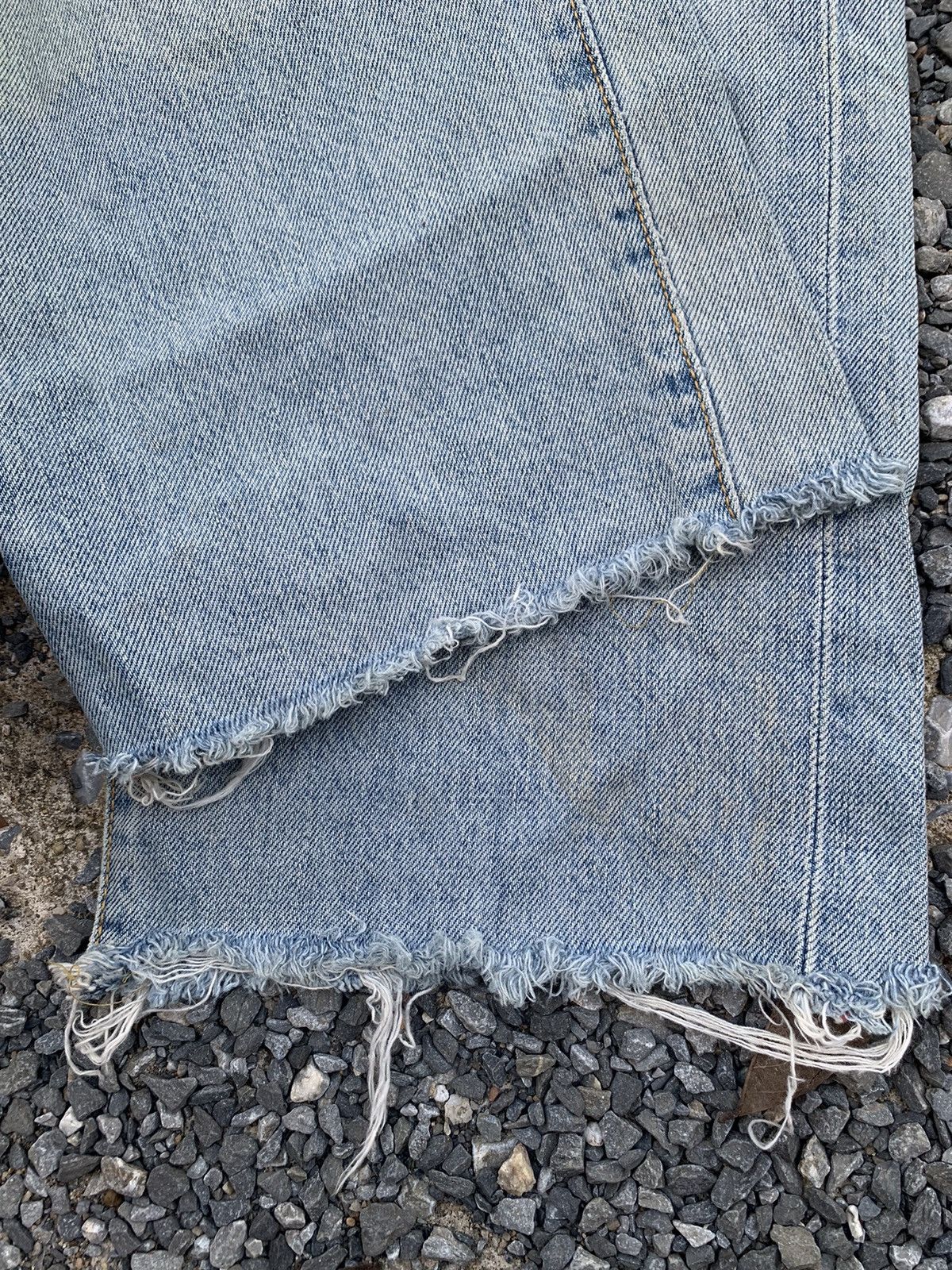 Edwin VINTAGE EDWIN 505XX SELVEDGE FADED JAPANESE DISTRESSED DENIM Size US 29 - 19 Thumbnail