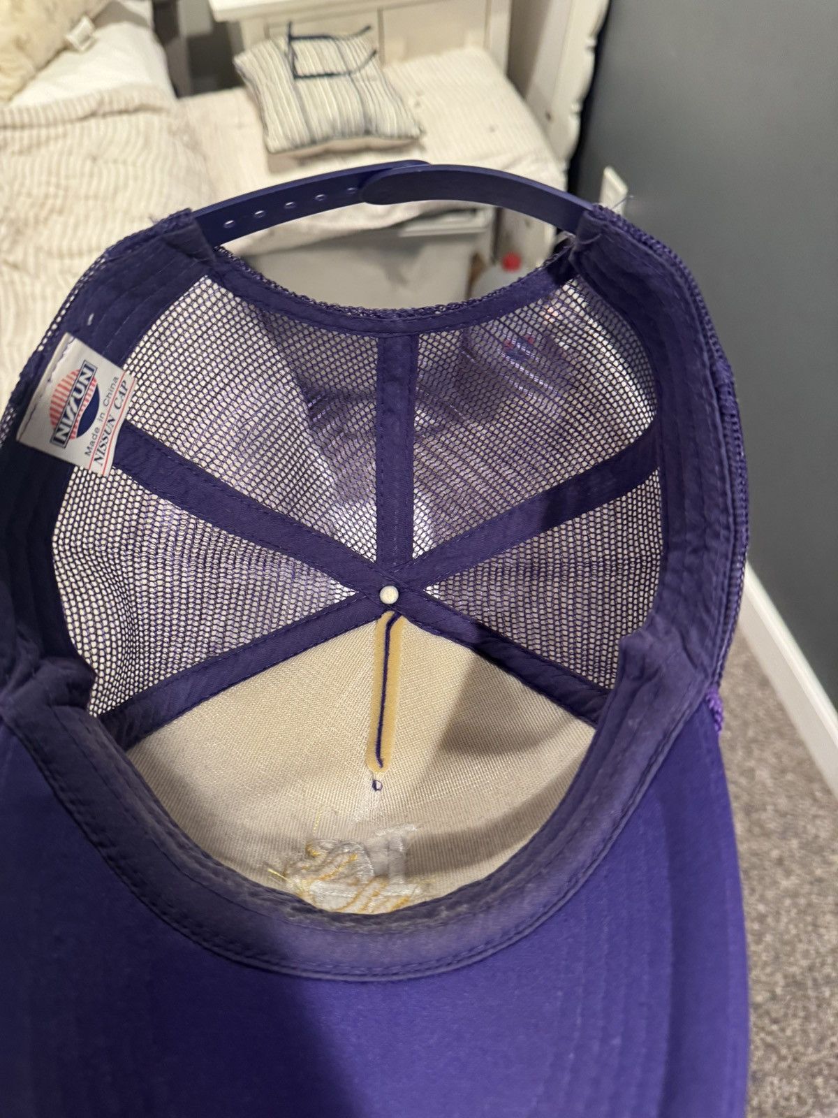 NBA Lakers Trucker Adjustable Hat Size ONE SIZE - 3 Thumbnail