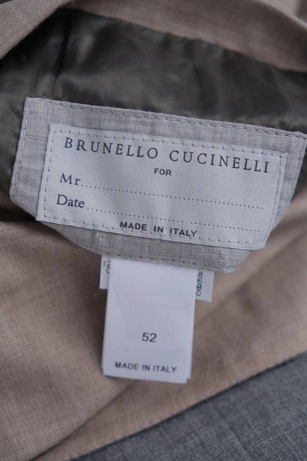 Brunello Cucinelli NEW Brunello Cucinelli Reversible Lightweight US 42 EU 52 Size 52R - 7 Thumbnail