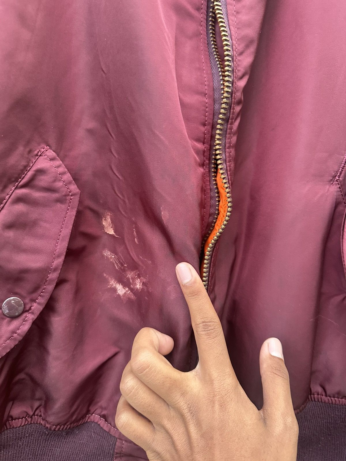 Alpha Industries Vintage Alpha Industries MA1 Man Intermediate Bomber Jacket Size US XL / EU 56 / 4 - 10 Thumbnail